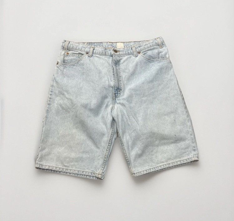 Levi's × Vintage Vintage Levis 550 Jorts Orange Tab Y2K Size US 34 / EU 50 - 1 Thumbnail