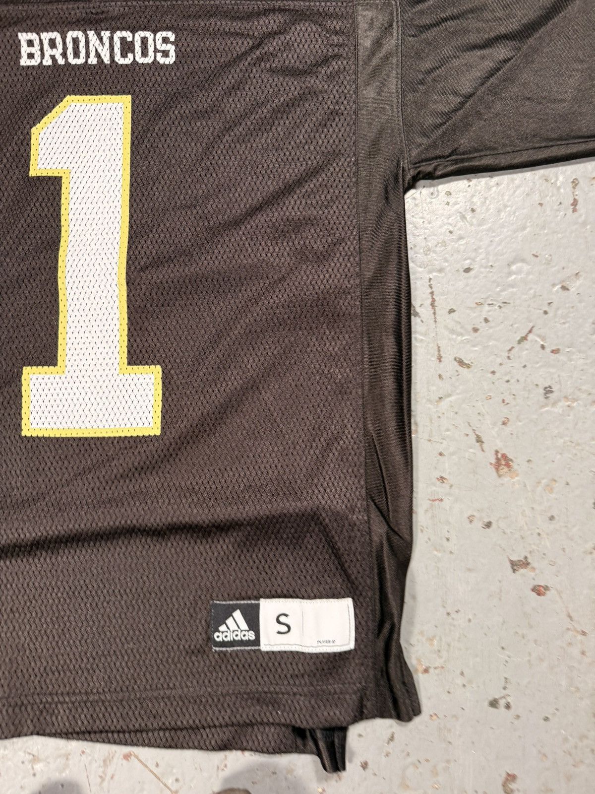 Adidas Vintage Mesh Adidas Bronco Jersey Football NFL Size US S / EU 44-46 / 1 - 3 Thumbnail
