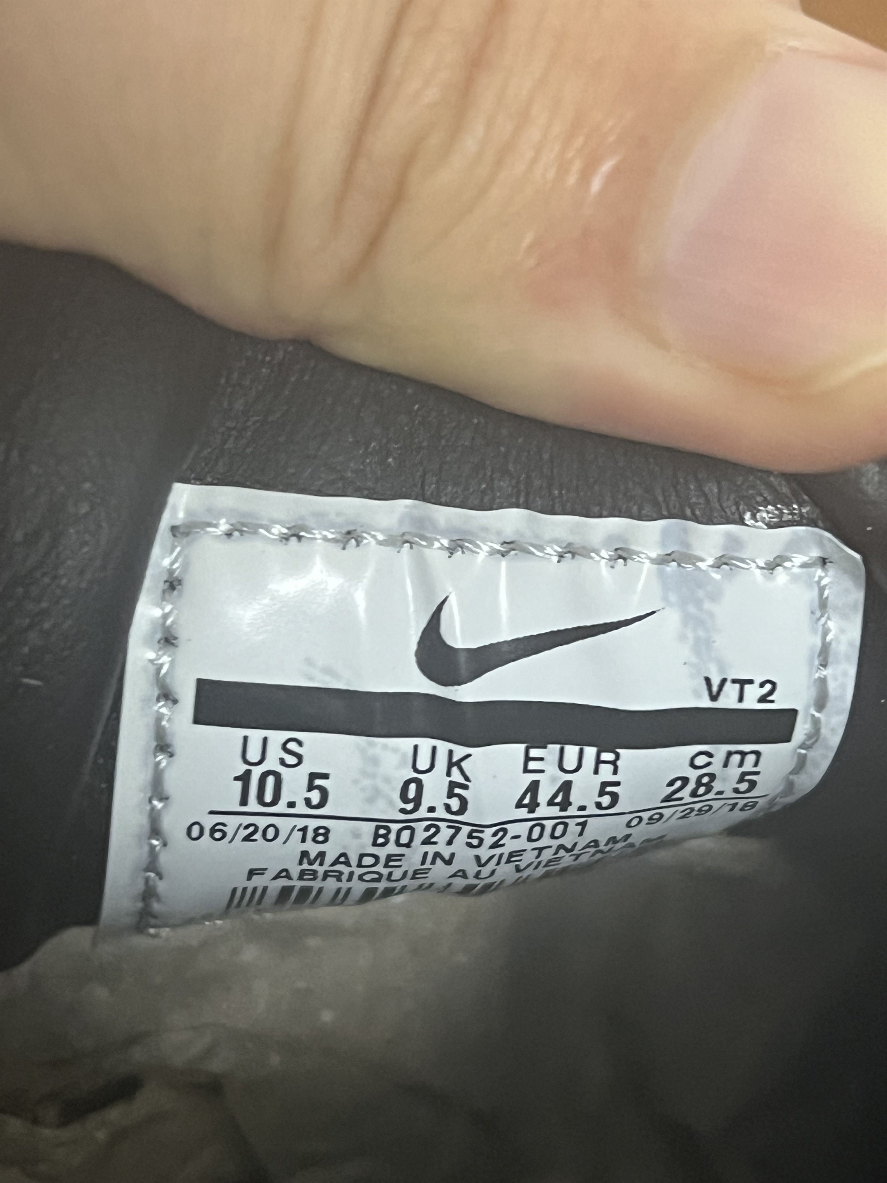 Fear of God × Nike 💚 2018 Fear of God x Nike Air Skylon II Black/Sail-Fossil Size US 10.5 / EU 43-44 - 13 Thumbnail