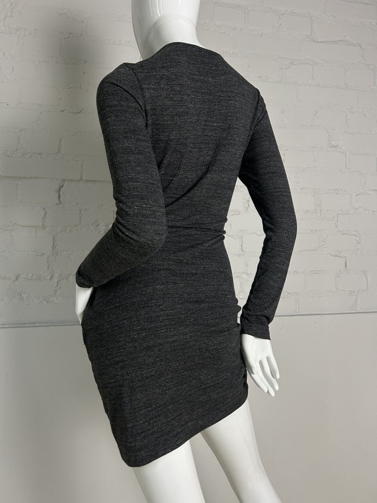 Other Insane draped grey mini dress Size M / US 6-8 / IT 42-44 - 7 Thumbnail