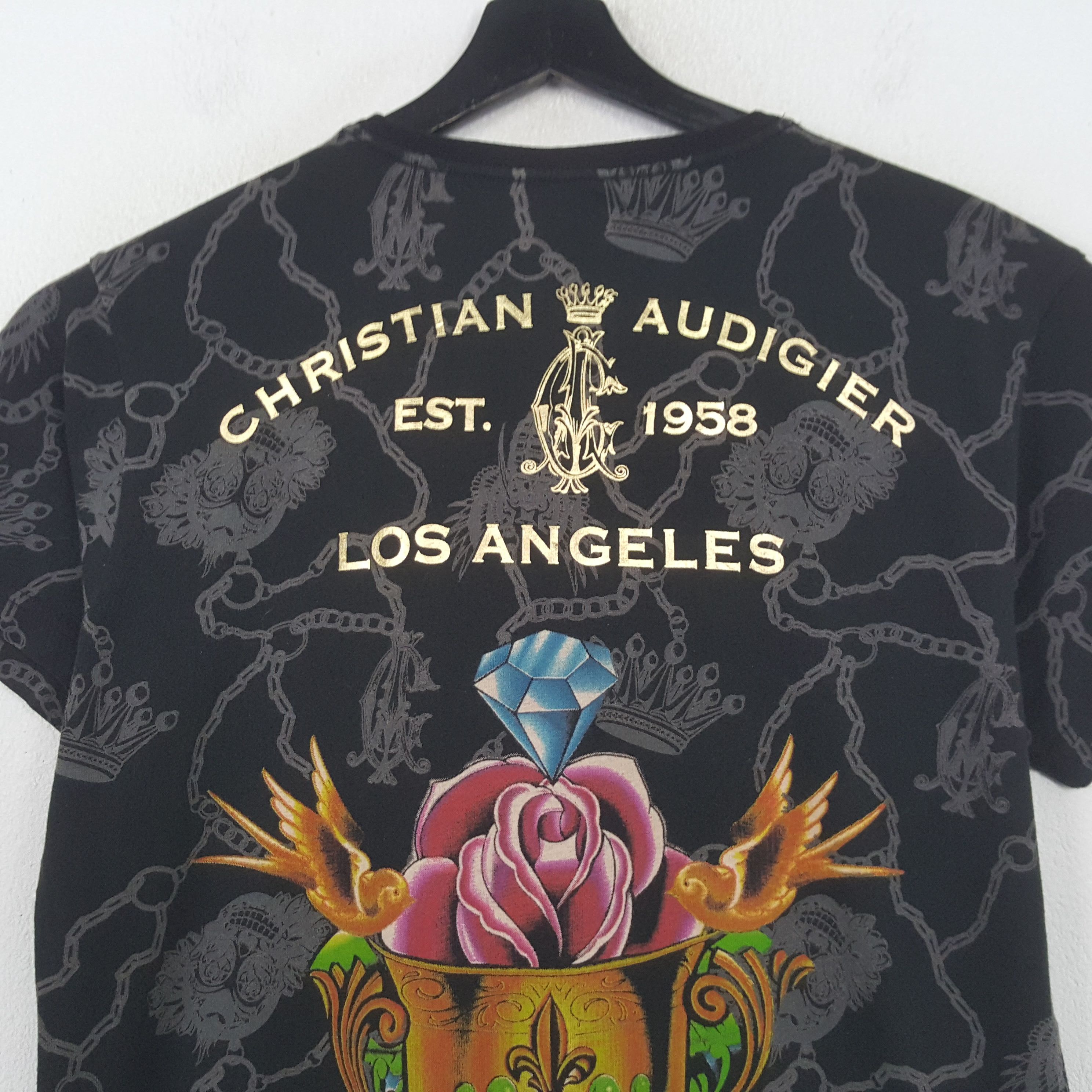 Christian Audigier Christian Audigier Designer Style Tshirt RR5 Size US M / EU 48-50 / 2 - 4 Thumbnail