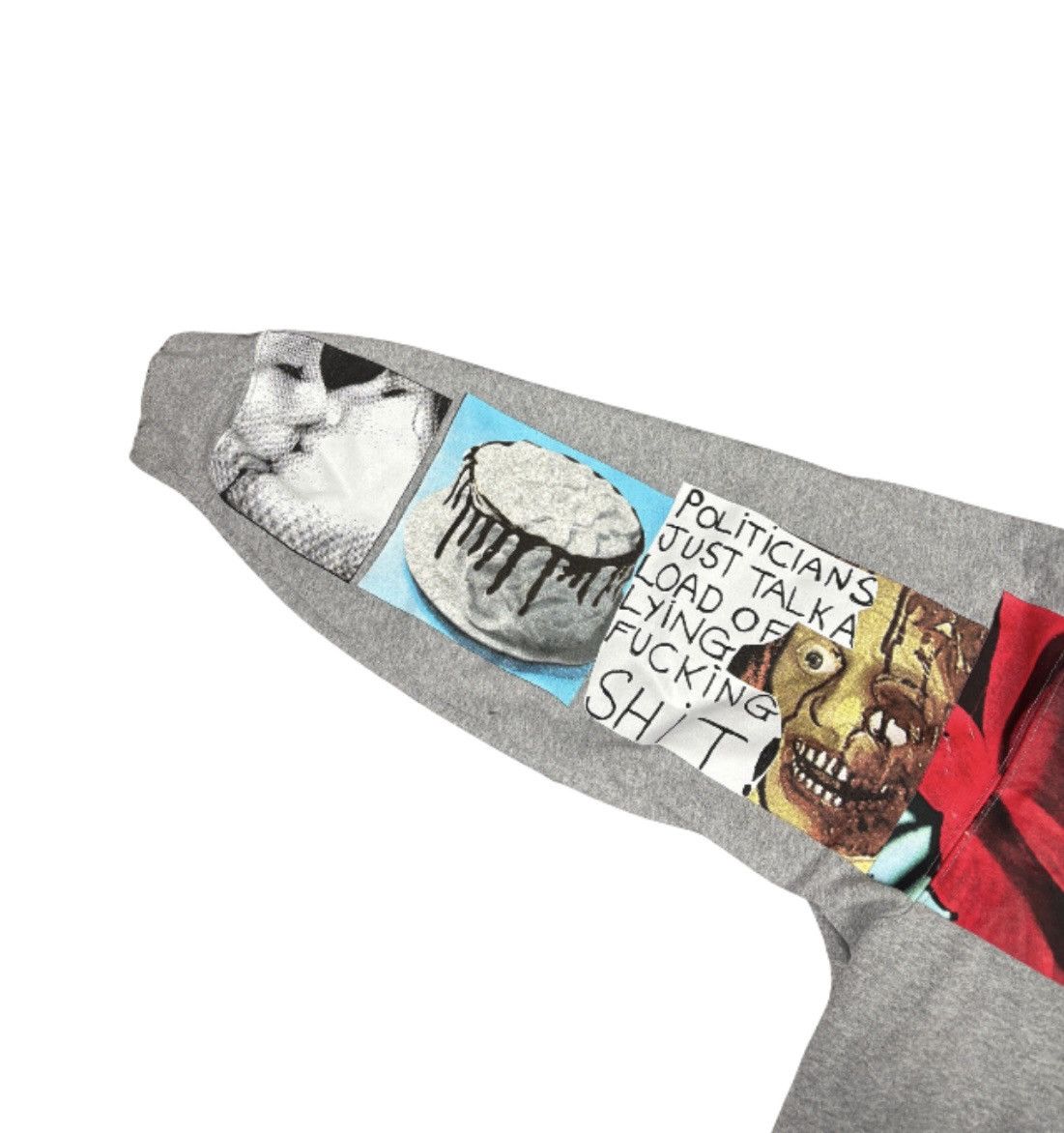 Supreme Supreme Grey Spread Zip Up Hooded Sweatshirt Size US L / EU 52-54 / 3 - 5 Thumbnail