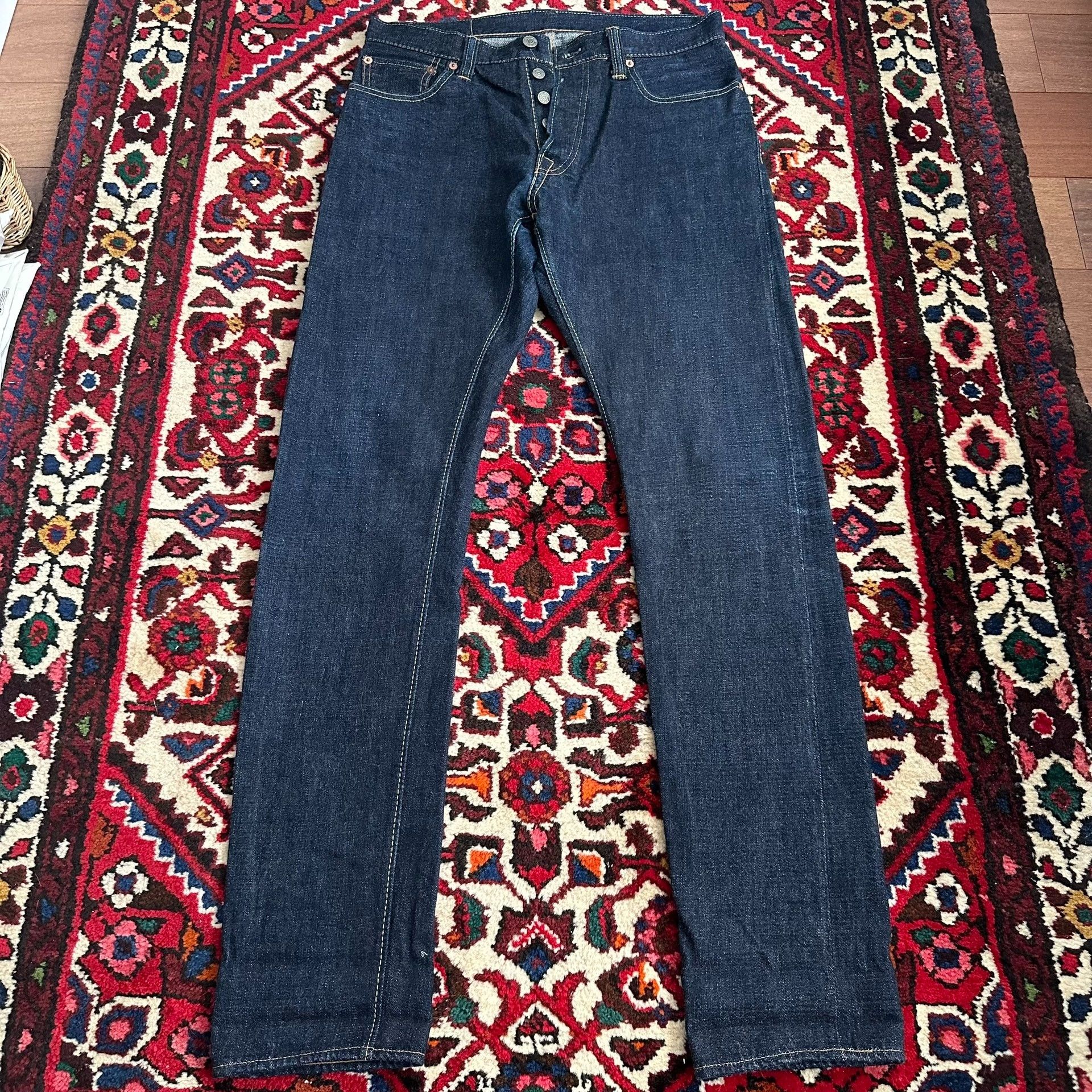 Pure Blue Japan Pure Blue Japan Jeans 019 Fit Size 32 Size US 32 / EU 48 - 1 Thumbnail