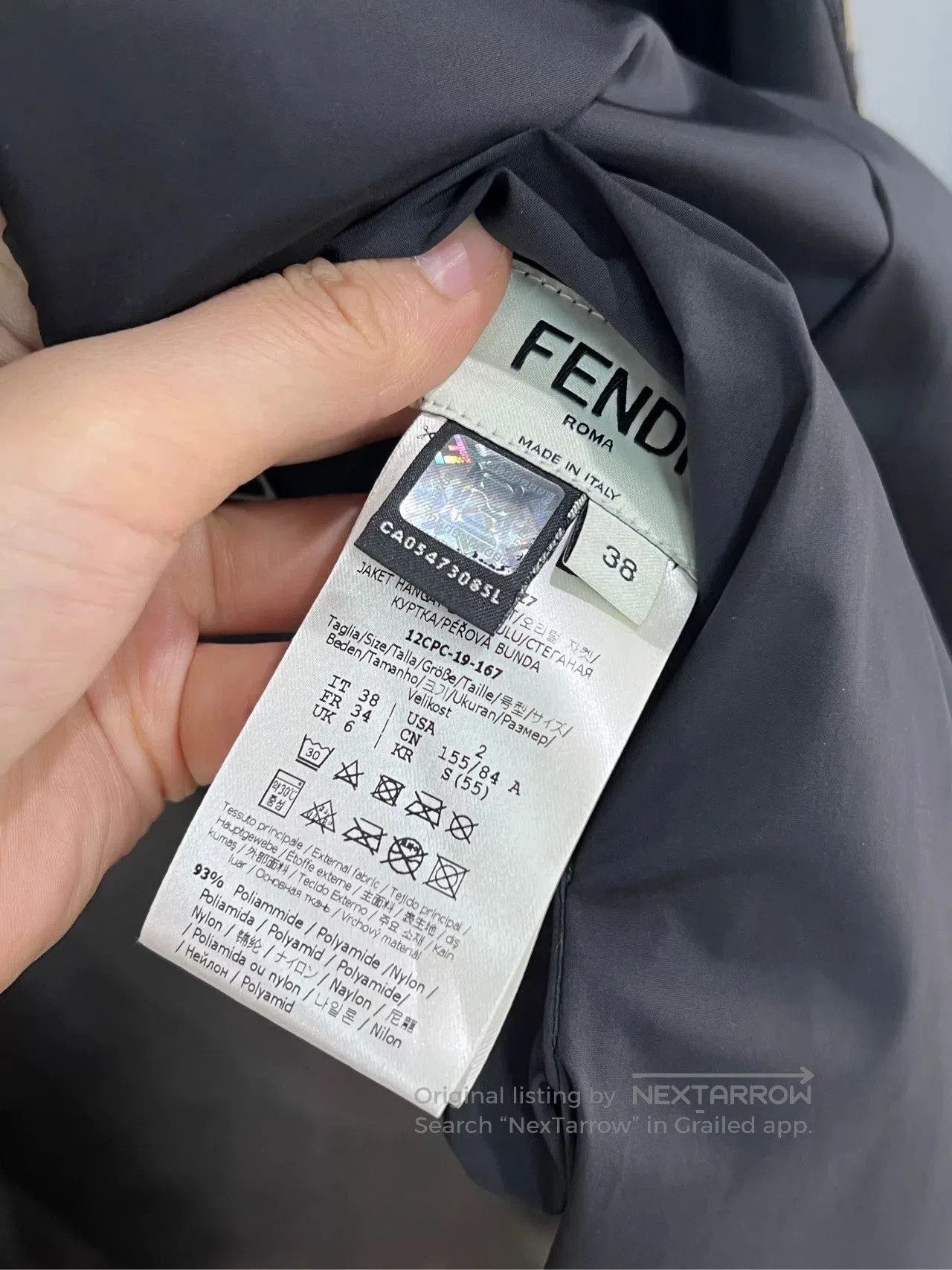 Fendi Fendi Inner Print Coat Size 38. Size M / US 6-8 / IT 42-44 - 5 Thumbnail