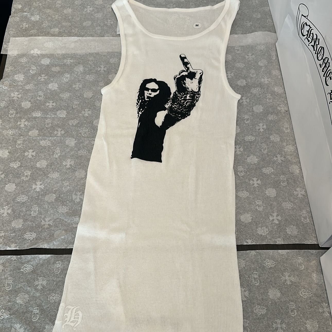 Chrome Hearts American Flag Chrome Hearts Tank Top | Grailed