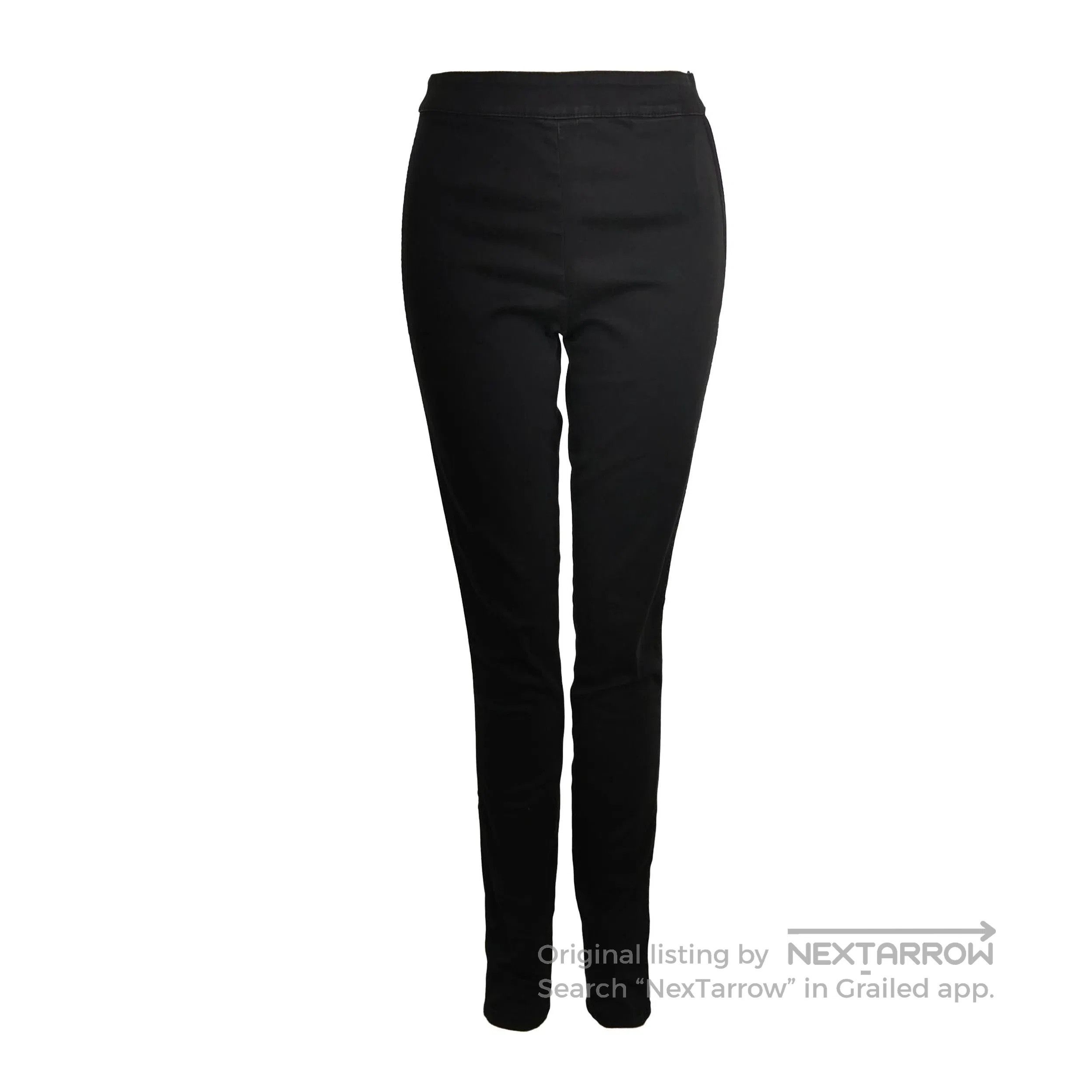 Prada Prada Black Slim Fit Cotton Trousers Size 27 . Size 27" / US 4 / IT 40 - 1 Thumbnail
