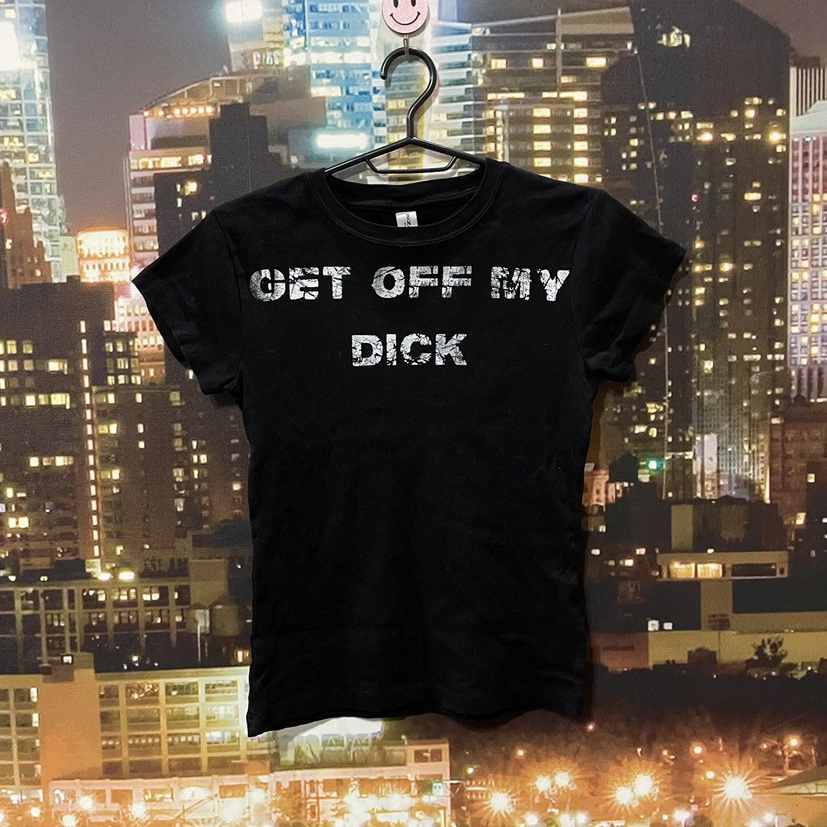 Band Tees OPIUM T SHIRT HUMOR GET OFF MY DICK PENIS SEX PORNSTAR 90s Size S / US 4 / IT 40 - 1 Thumbnail