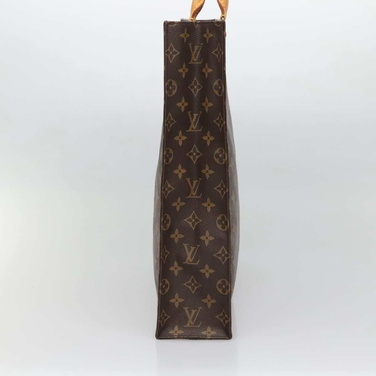 Louis Vuitton LOUIS VUITTON Monogram Sac Plat Hand Bag M51140 Size ONE SIZE - 3 Thumbnail