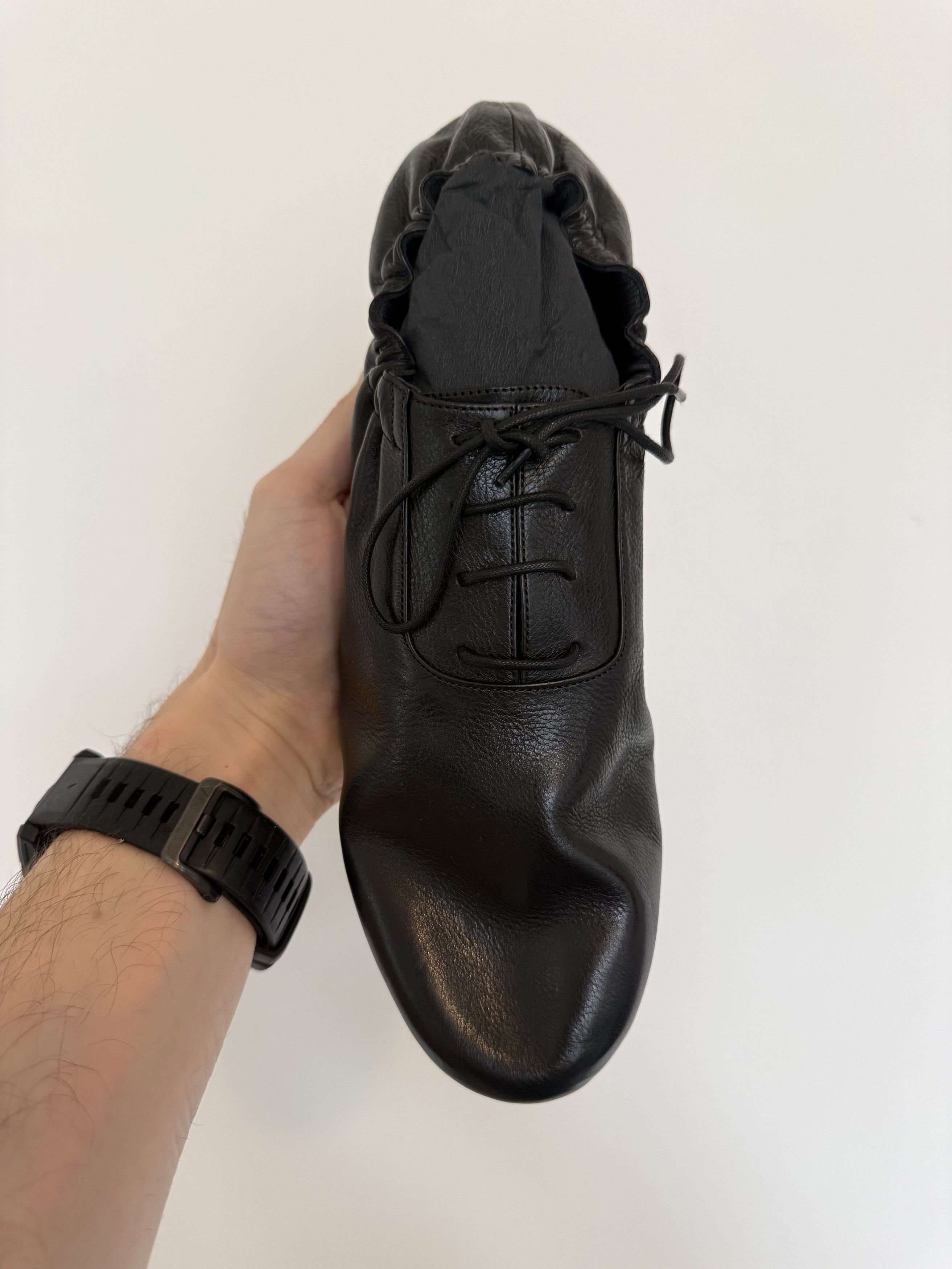Saint Laurent Verneuil Oxford Shoes in Smooth Leather