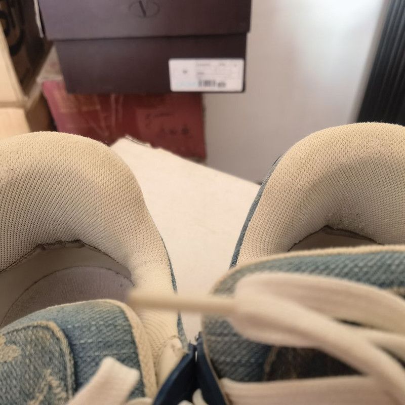 Louis Vuitton Louis Vuitton Blue Trainer Sneakers - Size US 8 / EU 41 - 7 Thumbnail