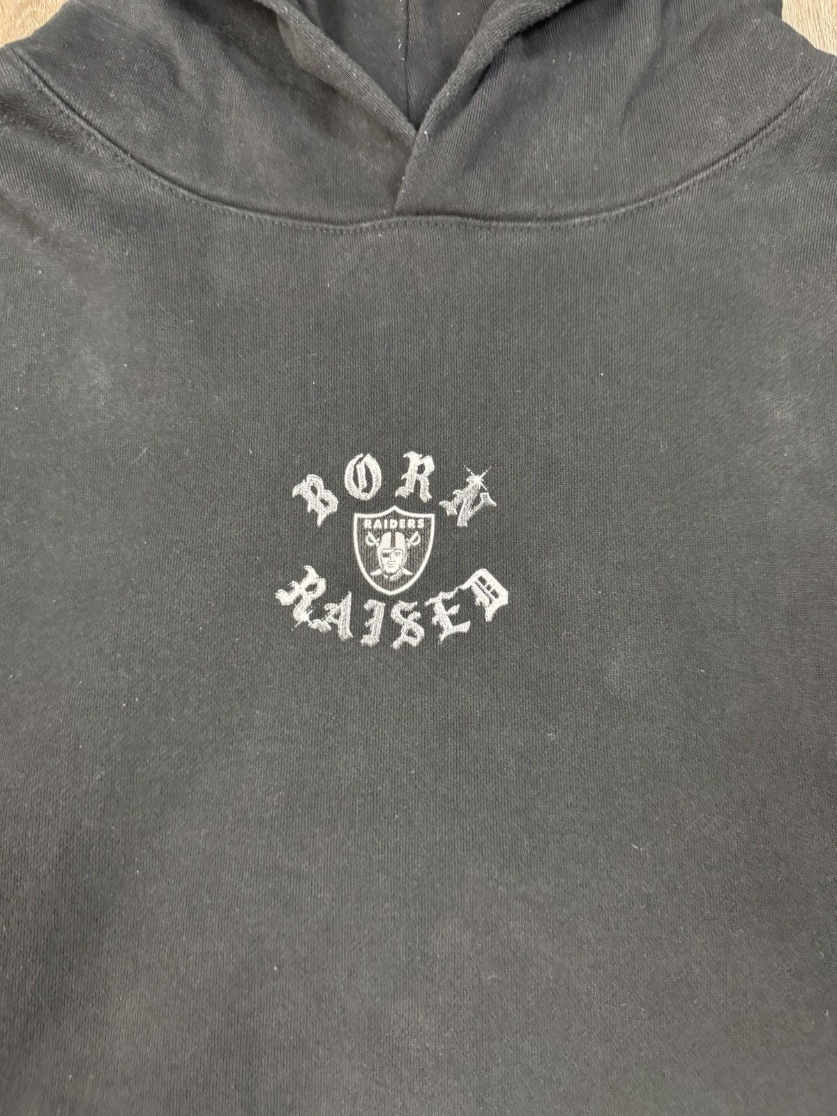 Born X Raised × NFL Born X Raised NFL Las Vegas Raiders Black Hoodie Size 2XL Size US XXL / EU 58 / 5 - 3 Thumbnail
