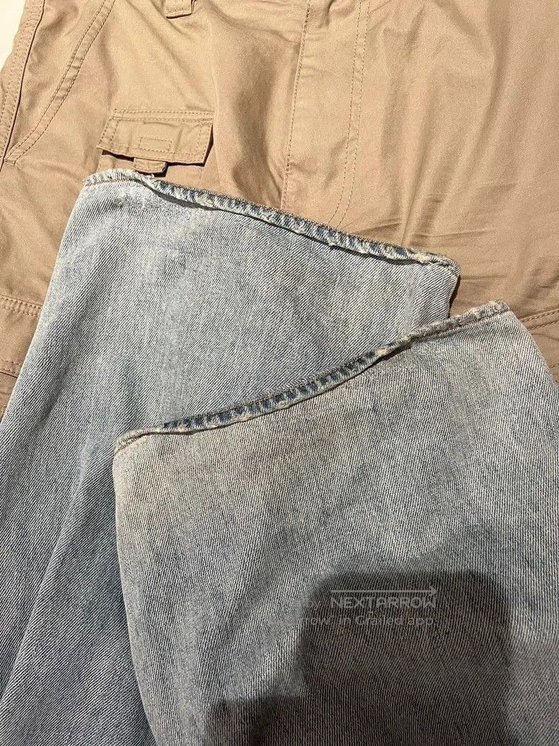 Balenciaga Balenciaga Mixed Cargo Jeans Pants. Size US 32 / EU 48 - 7 Thumbnail