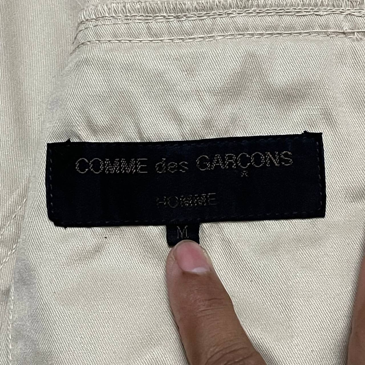 Comme des Garcons Homme AD1990 Comme Des Garcons Homme Trucker Jacket Size US M / EU 48-50 / 2 - 9 Thumbnail