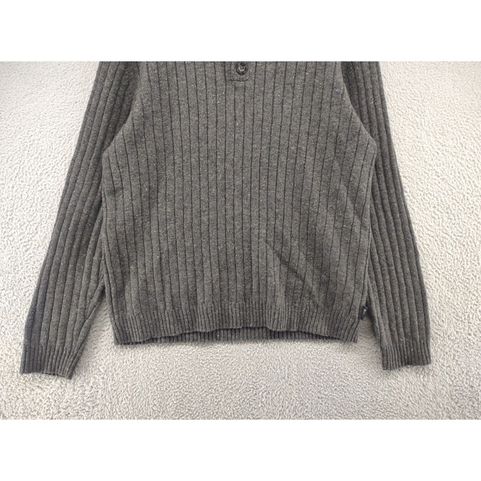 Vintage Woolrich Mens 1/4 Button Long Sleeve Pullover Sweater Size Large Black Knit Button Woolrich Mens Sweater Pullover Classic All Seasons Mens Size US L / EU 52-54 / 3 - 2 Thumbnail