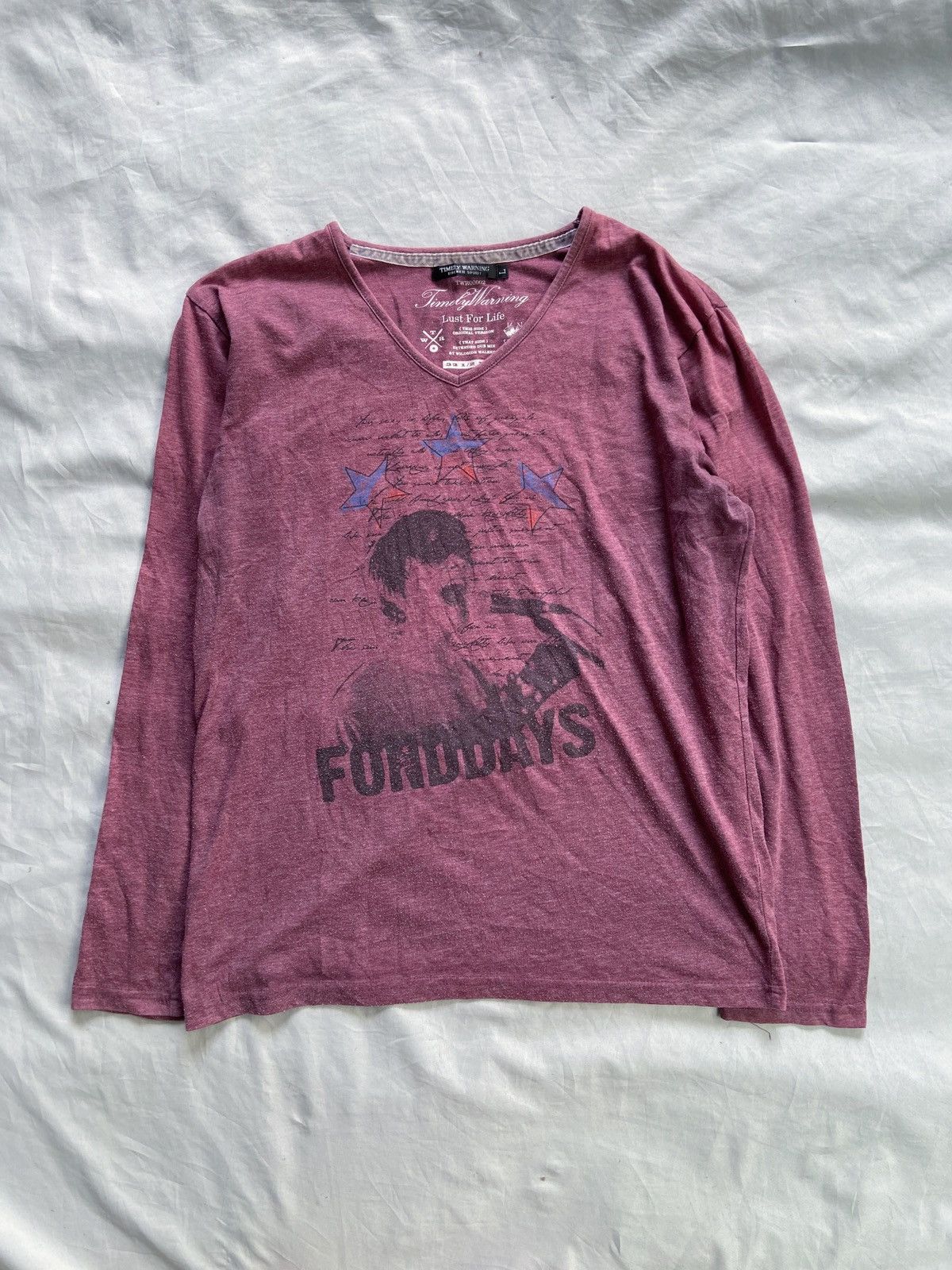 Japanese Brand LUST FOR LIFE FONDDAYS LONG SLEEVE Size US M / EU 48-50 / 2 - 1 Thumbnail