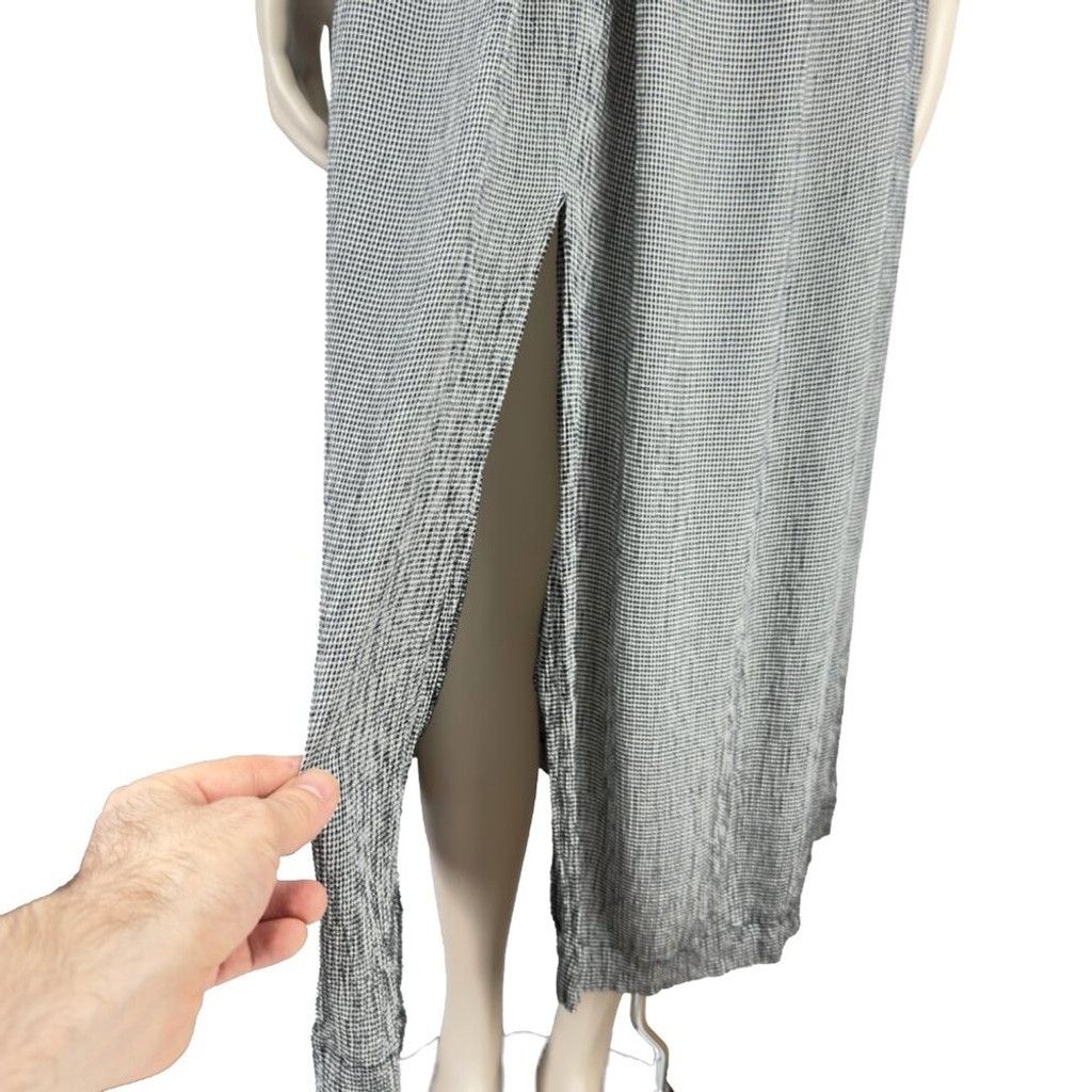 Other OLSEN Crinkle Transitional A-line Button-Down Shirt Dress 38 Size 4XL / US 24-26 - 9 Thumbnail