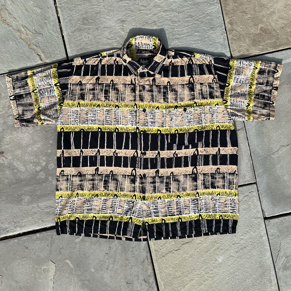 Vintage Vintage 90s Abstract Pattern Short Sleeve Club Shirt Size US XL / EU 56 / 4 - 1 Thumbnail