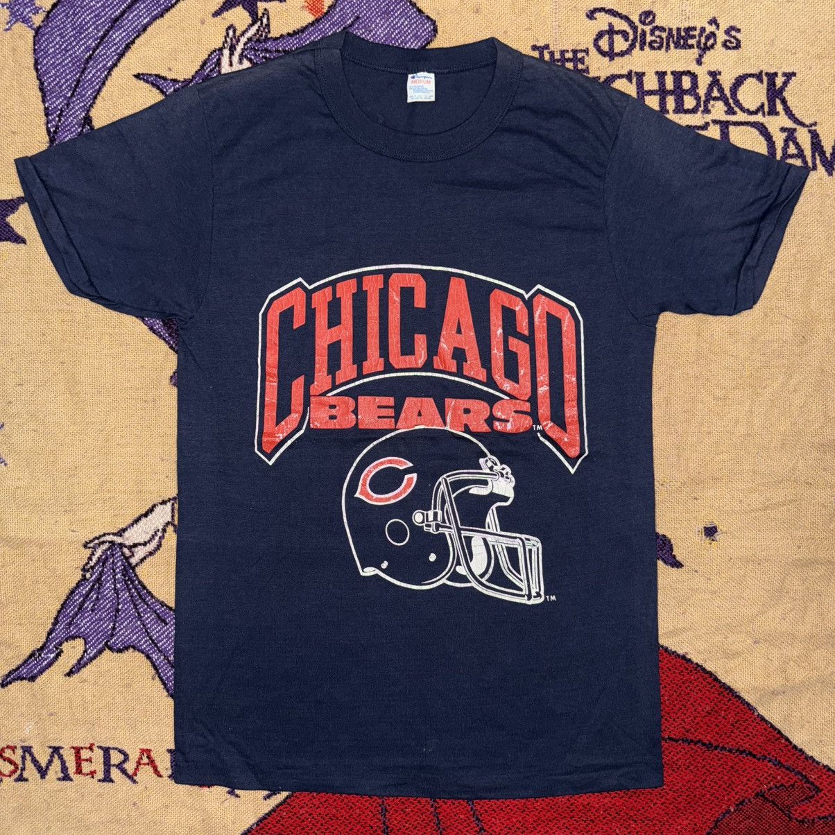 Champion Vintage 80S Champion Chicago Bears Tee Size US S / EU 44-46 / 1 - 1 Thumbnail