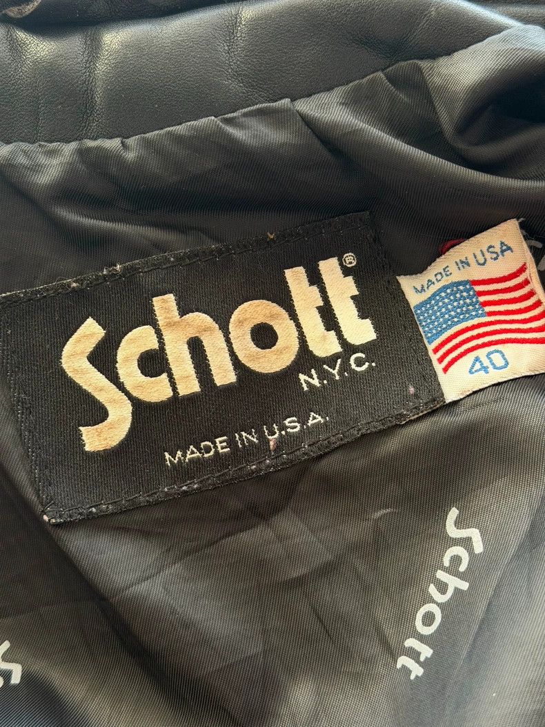Schott Schott Cowhide coat Size US XXS / EU 40 - 3 Thumbnail