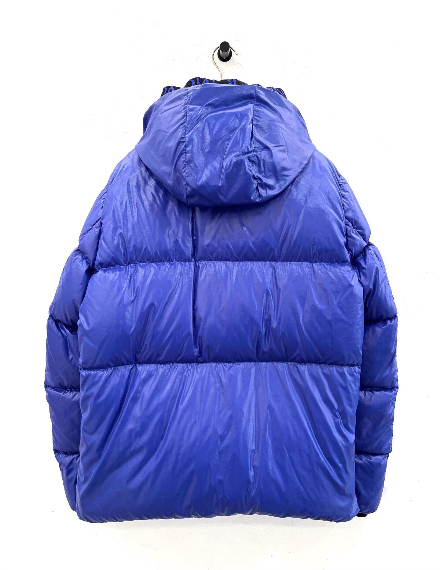 Moncler Moncler men's blue embroidered logo down jacket 5 Size US XXL / EU 58 / 5 - 2 Thumbnail