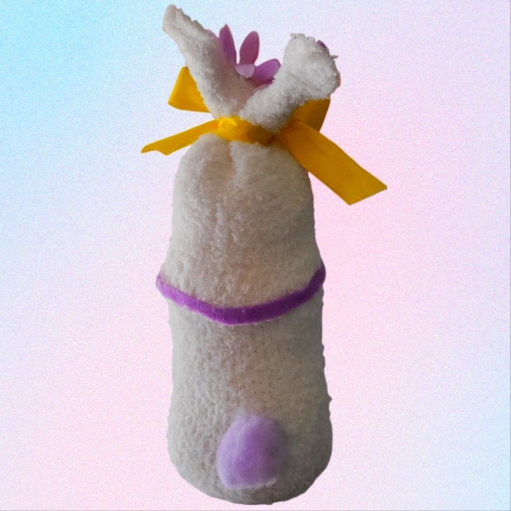 Handmade Easter Bunny Spring Flower Gnome Size ONE SIZE - 6 Thumbnail