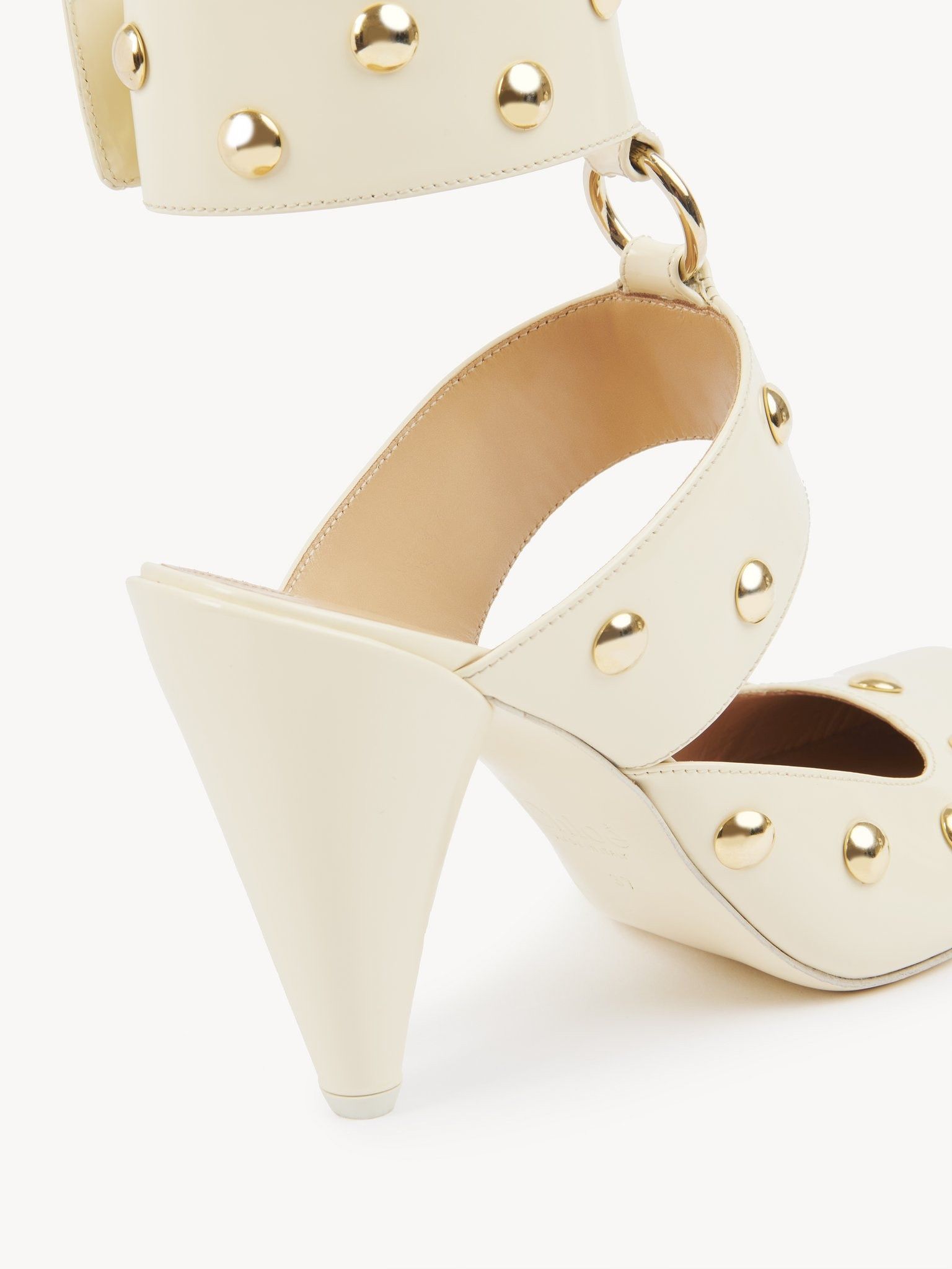 Chloe o1loc1c11025 Jade Pumps in Eggshell Size US 7 / IT 37 - 5 Thumbnail