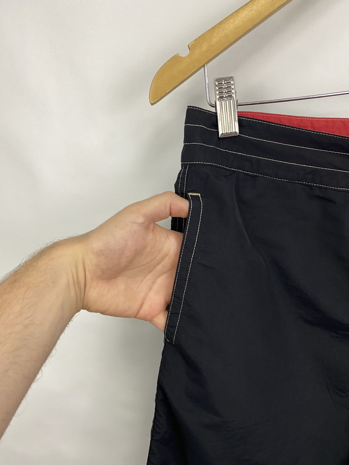 Polo Ralph Lauren 🇺🇸 Vintage Polo Ralph Lauren Nylon Shorts Casual Streetwear Size US 30 / EU 46 - 4 Thumbnail