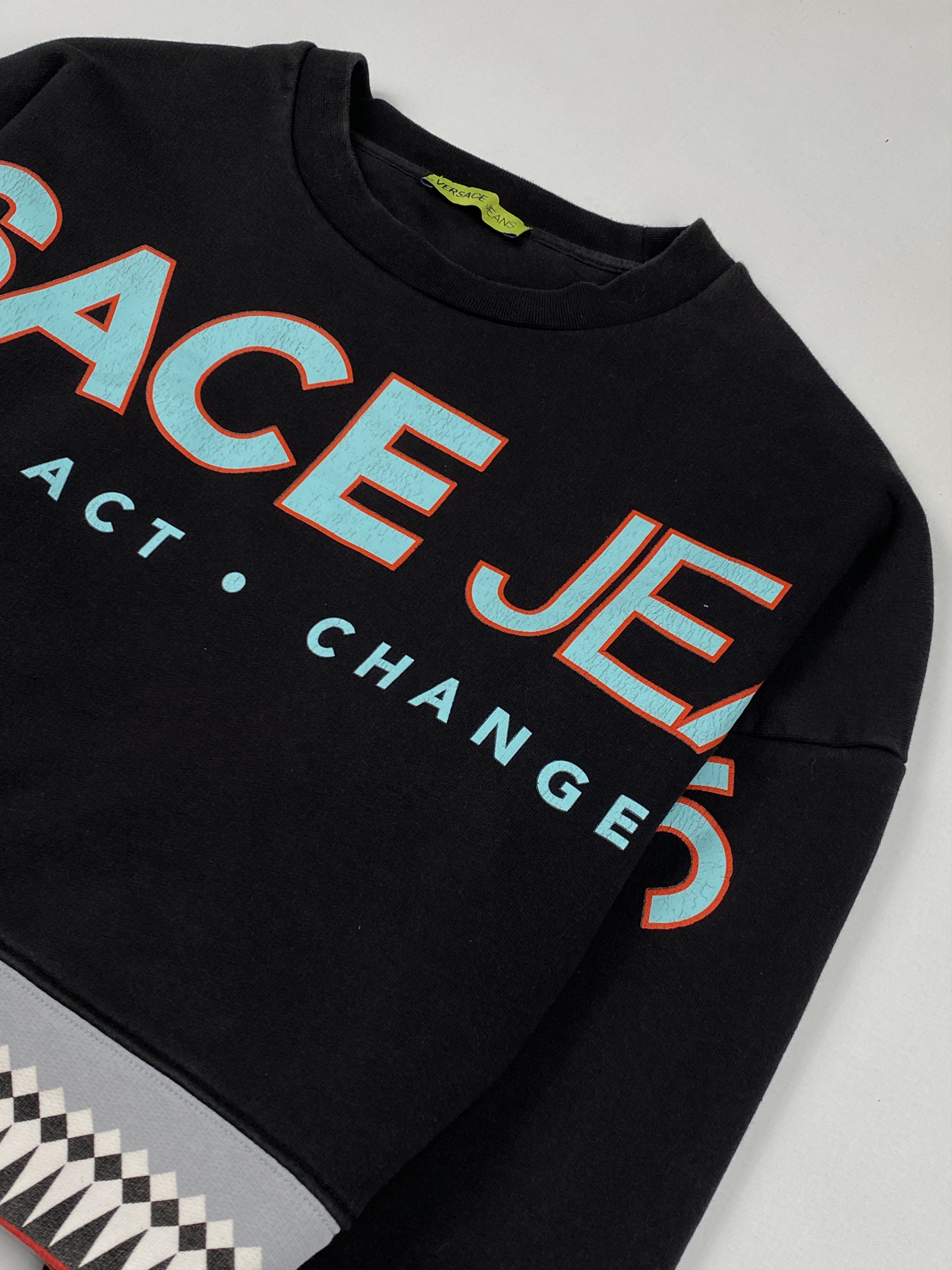Versace Jeans Couture Real Act Change Sweatshirt Size XS / US 0-2 / IT 36-38 - 5 Thumbnail