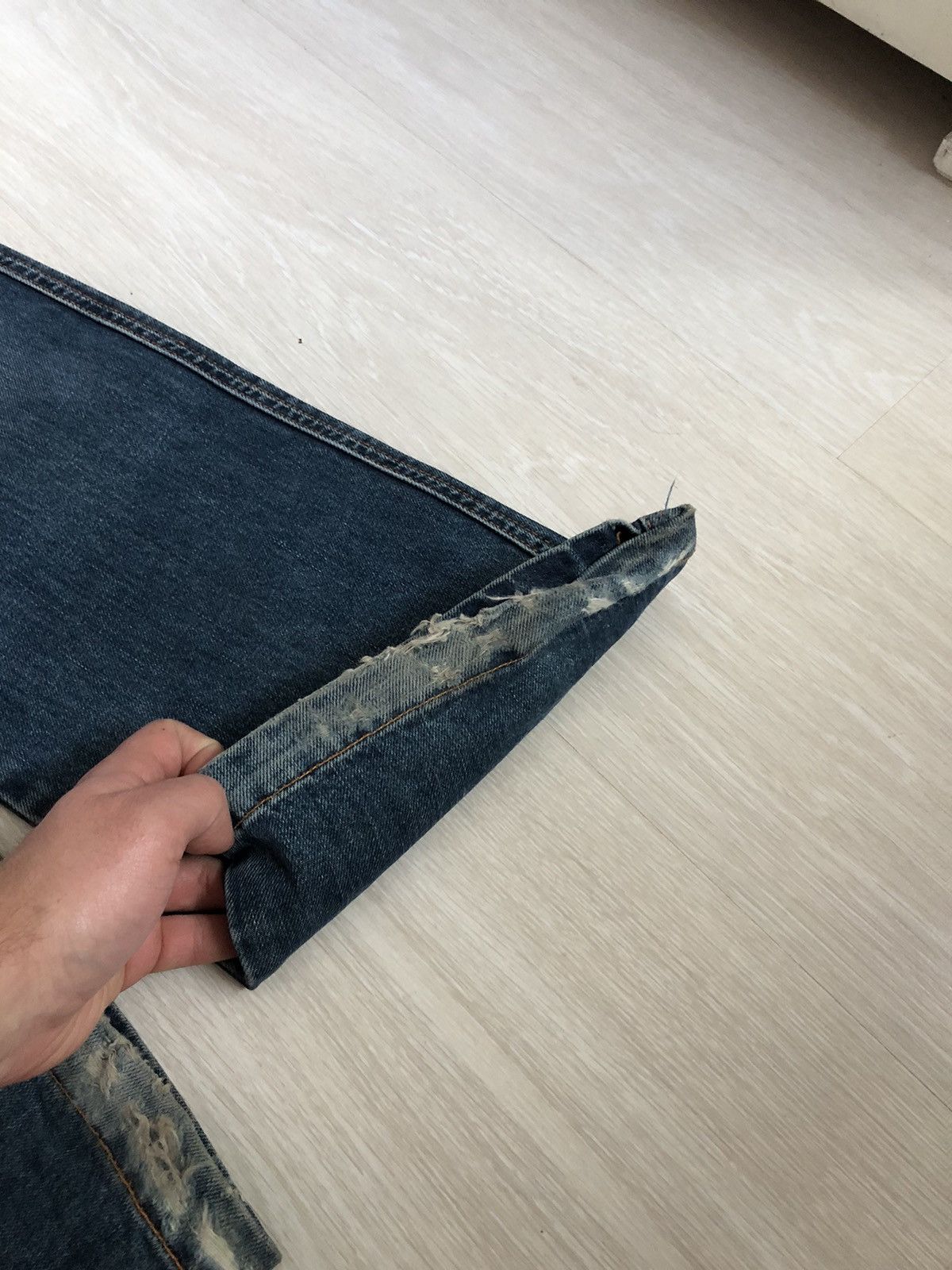 Diesel × Vintage Vintage Diesel Y2K Flared Denim Jeans Size 32" / US 10 / IT 46 - 5 Thumbnail