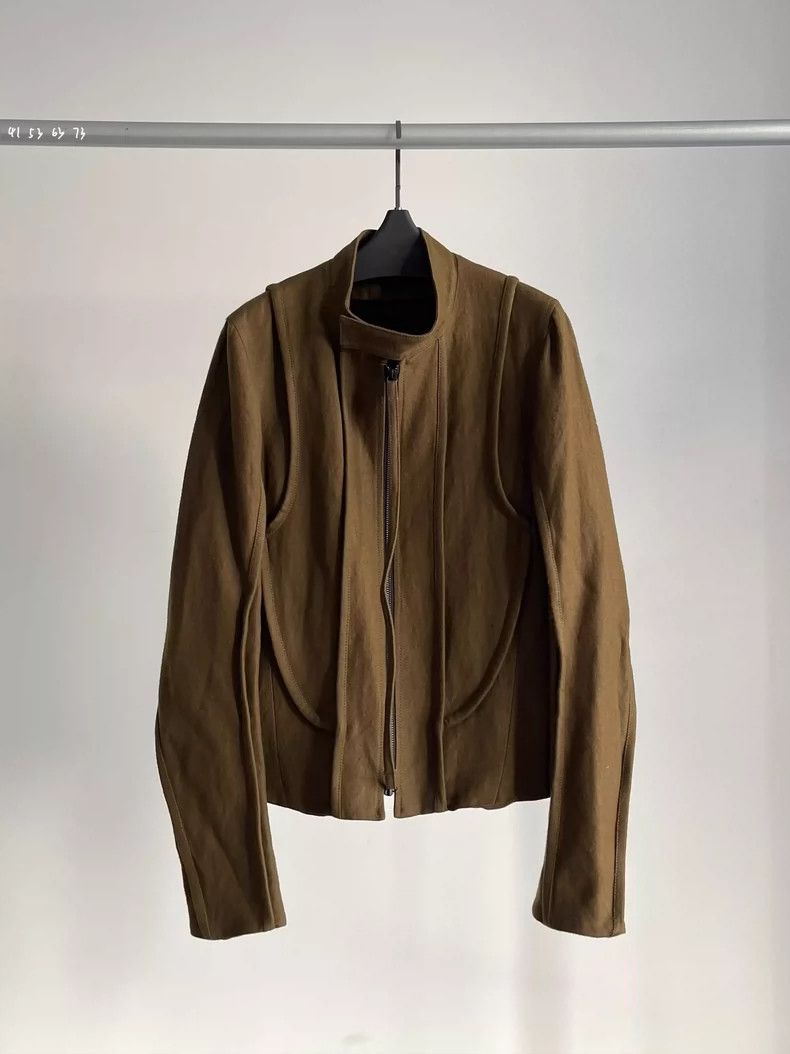 Ann Demeulemeester Ann Demeulemeester Stylish Brown Jacket- DMC Size US XS / EU 42 / 0 - 1 Thumbnail