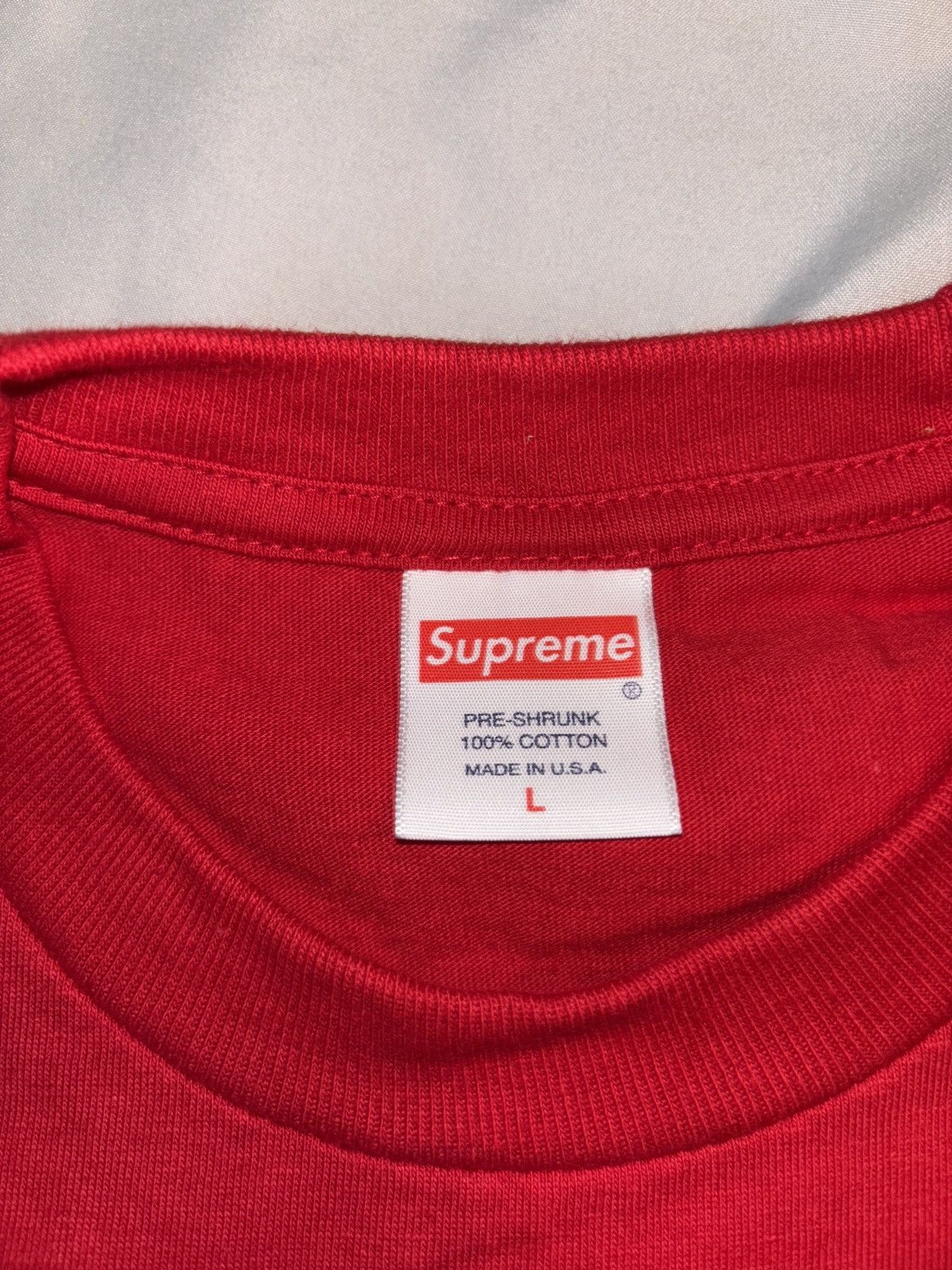 Supreme Blank Tee Grailed