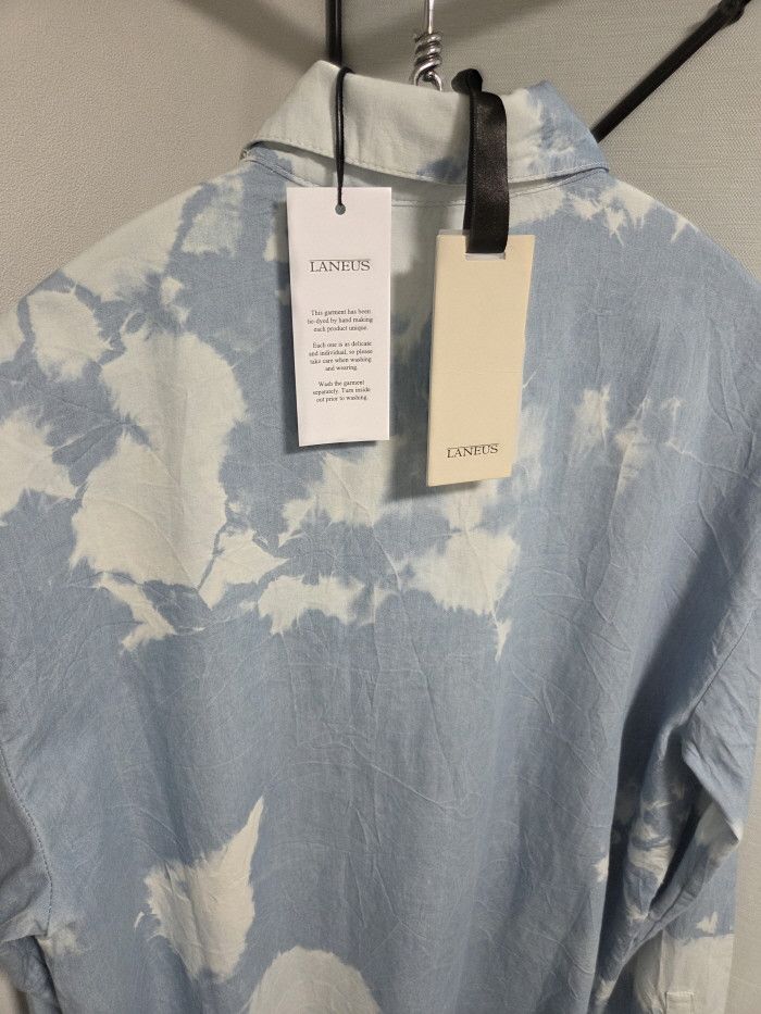 Laneus Laneus skyblue sprayed effect shrit Size US S / EU 44-46 / 1 - 5 Thumbnail