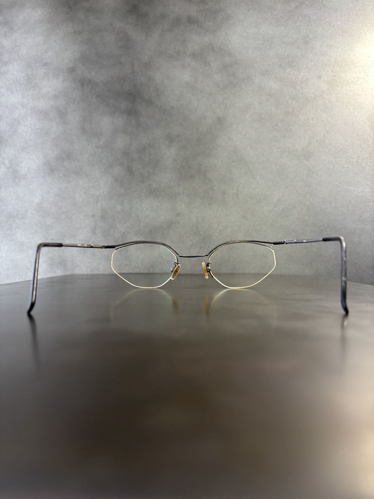 Designer iMAGO Cavea Eyeglasses Frames Neostyle Half Rim 1980s Style Size ONE SIZE - 10 Thumbnail