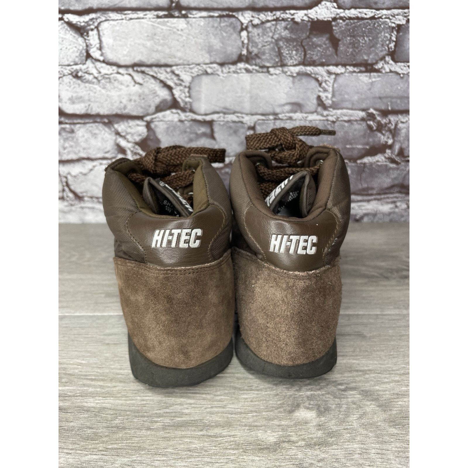 Hi Tec Hi-Tec Shasta Brown Mesh Suede Mid Lace Up Hiking Boots Wome Size US 9.5 / IT 39.5 - 3 Thumbnail
