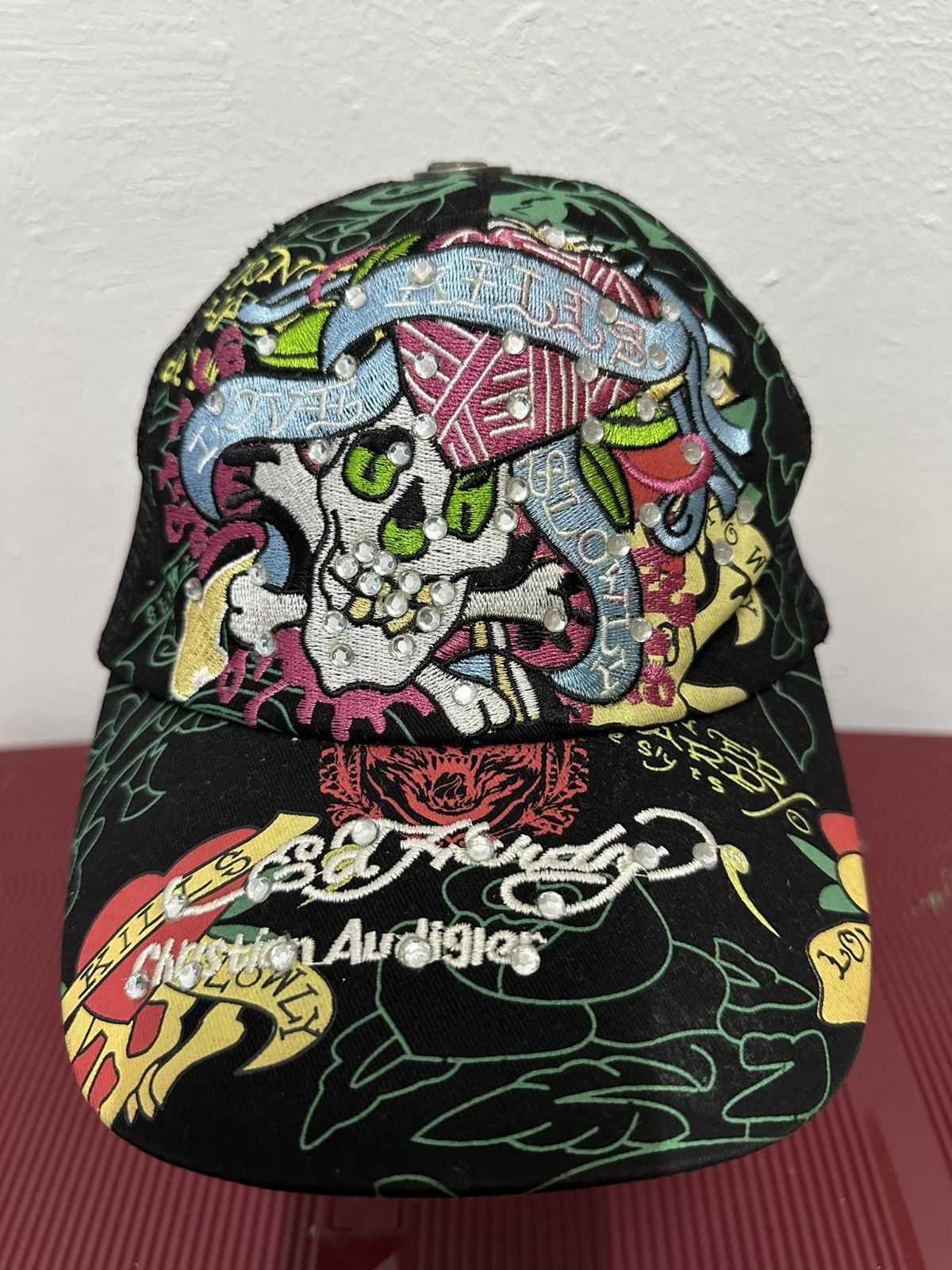 Ed Hardy Ed Hardy Cap by Christian Audigier Vintage Tattoo Size ONE SIZE - 1 Thumbnail