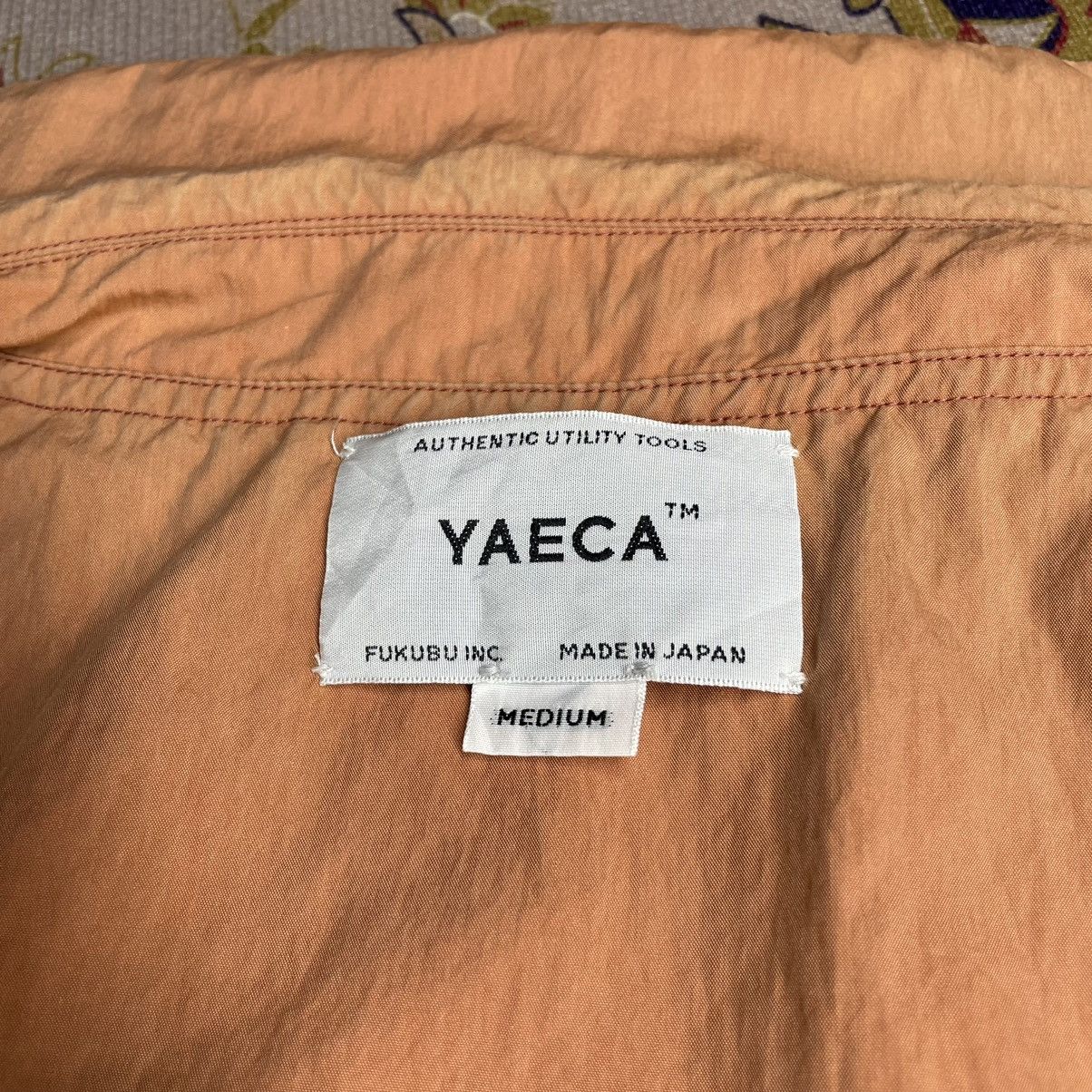 Japanese Brand × Vintage × YAECA Vintage Yaeca Orange Khakis Jacket Size US M / EU 48-50 / 2 - 16 Thumbnail