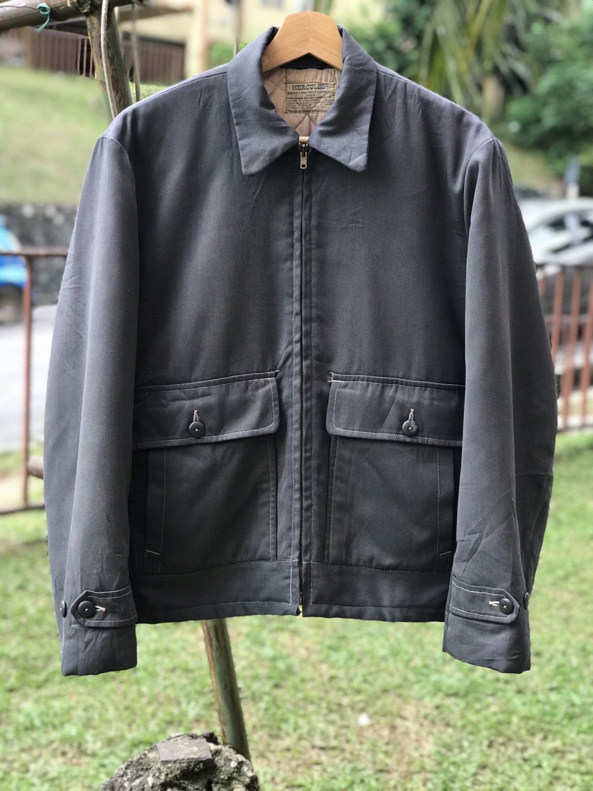 Sears 🔥Vintage 50s-60s Hercules rockabilly Rock n Roll jacket Size US M / EU 48-50 / 2 - 1 Thumbnail