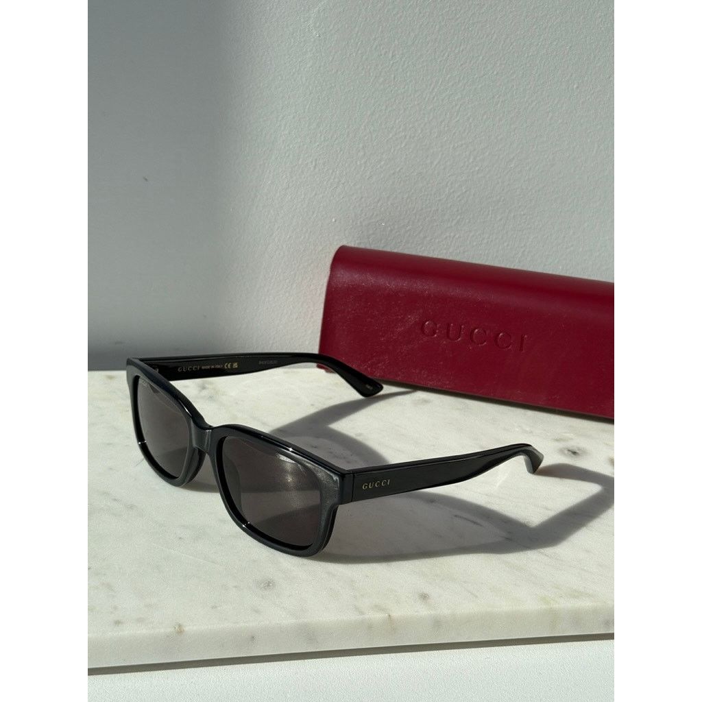 Gucci NEW Gucci GG1583S Black Unisex Sunglasses Size ONE SIZE - 5 Thumbnail