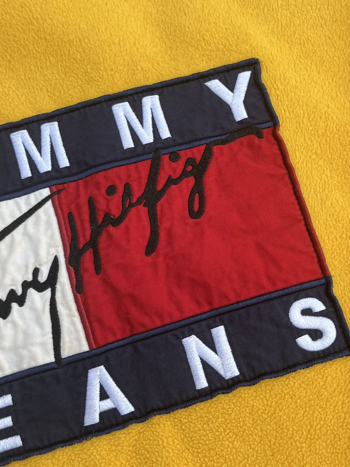Tommy Hilfiger VINTAGE 90’S TOMMY JEANS FLEECE SWEATER Size US XL / EU 56 / 4 - 6 Thumbnail