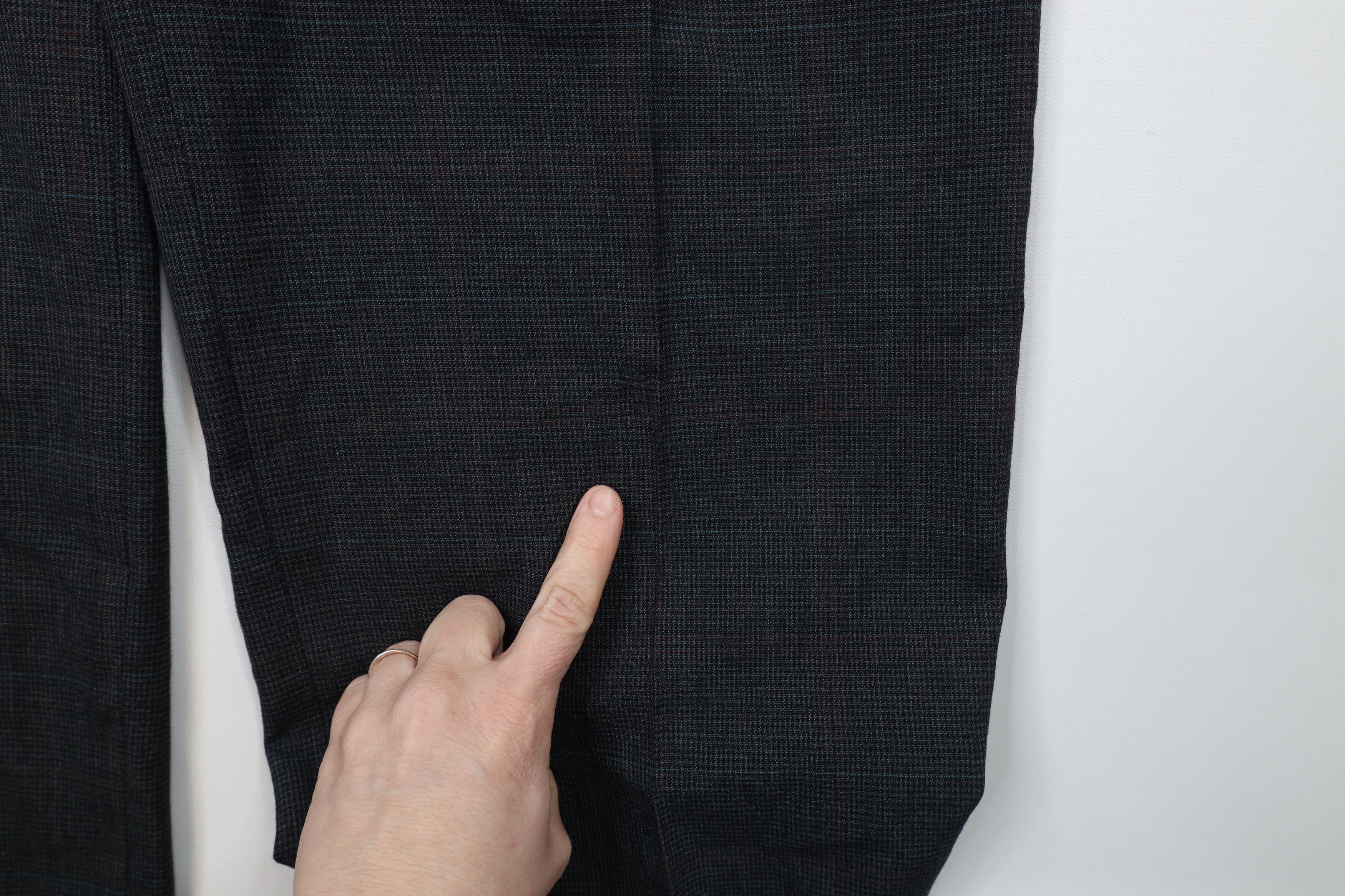 Vintage Vintage 70s Streetwear Houndstooth Wide Bell Bottoms Pants Size US 36 / EU 52 - 8 Thumbnail