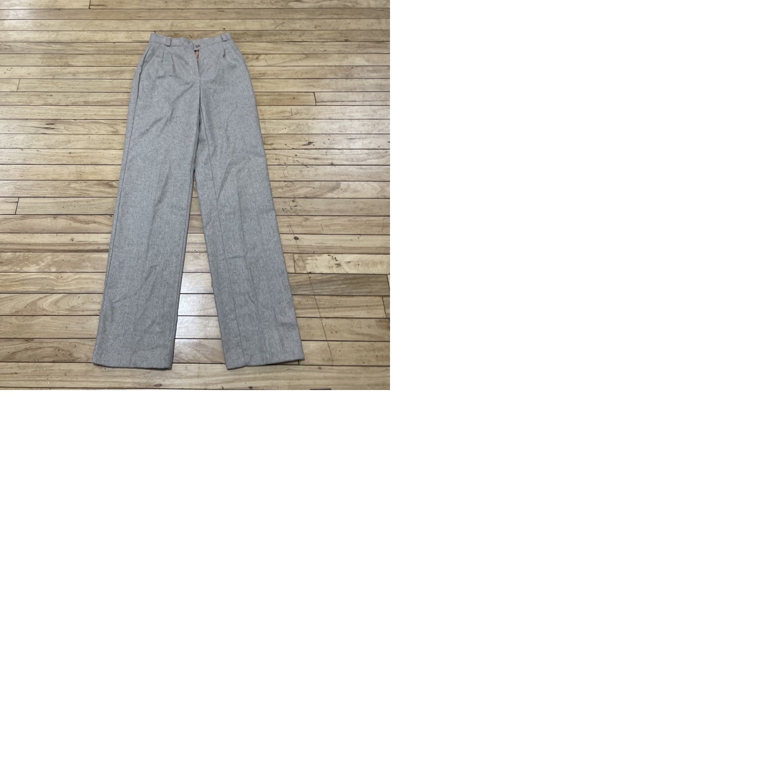 Vintage VINTAGE Contempo Wool Pants Women 22x33 Cream Tweed Old Money S-35- 3 Contempo Size 40" / US 18 - 12 Thumbnail