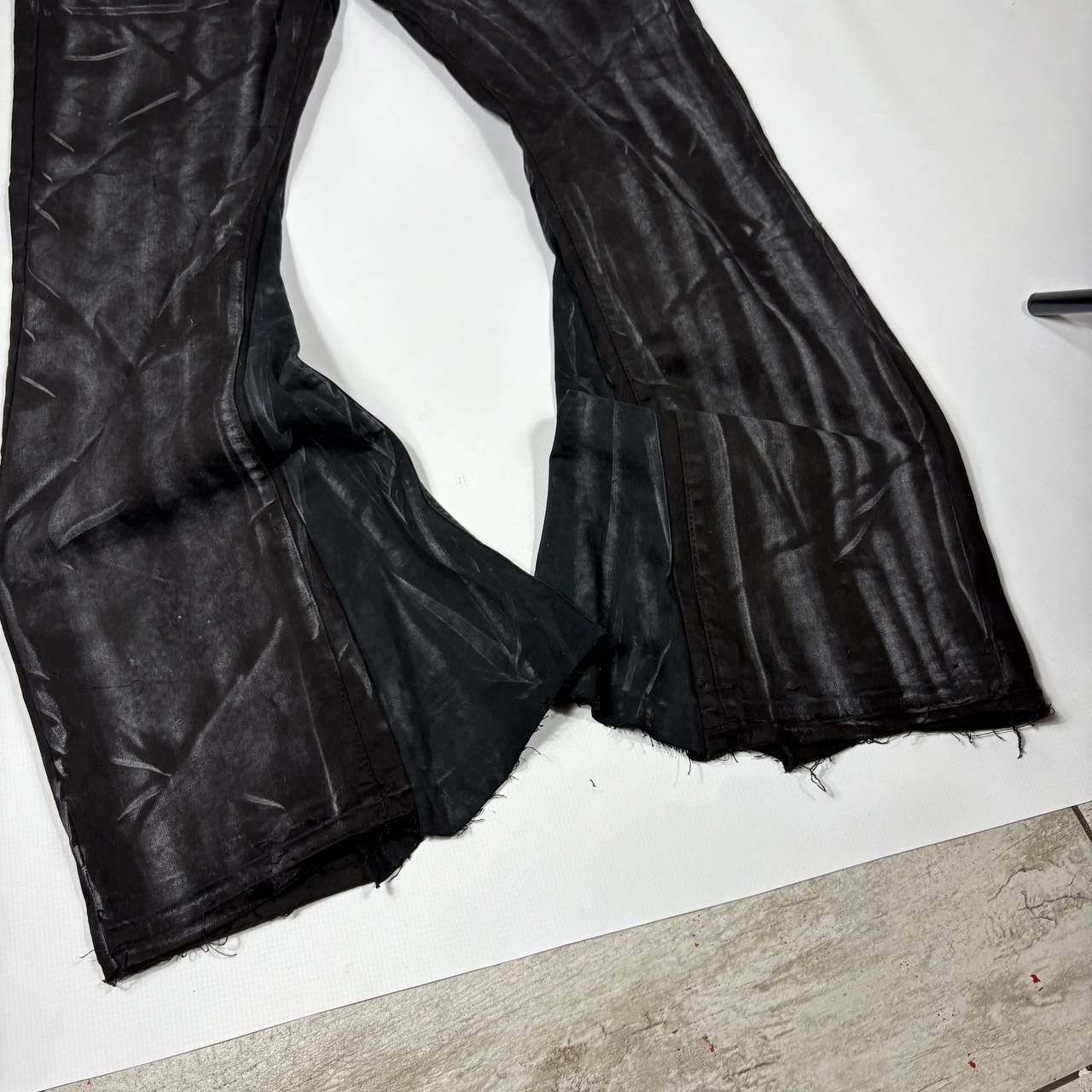 Japanese Brand rare wax handmade streetwear jeans Size US 34 / EU 50 - 8 Thumbnail