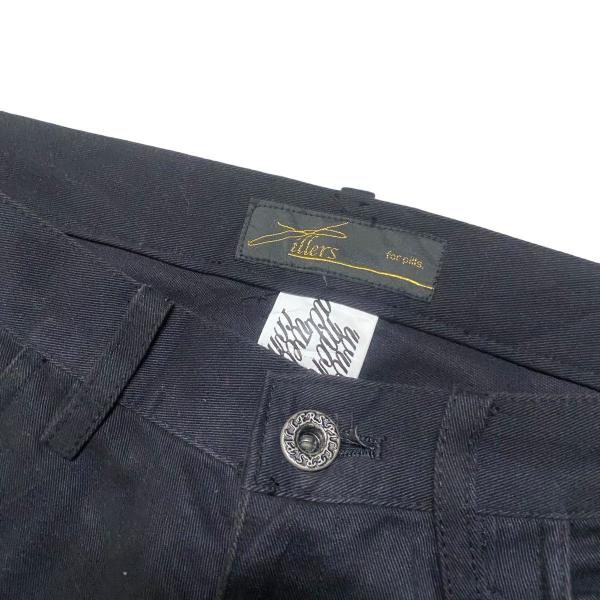 Japanese Brand Pillars Monkey Act Flare Pants Spike belted Size US 28 / EU 44 - 6 Thumbnail