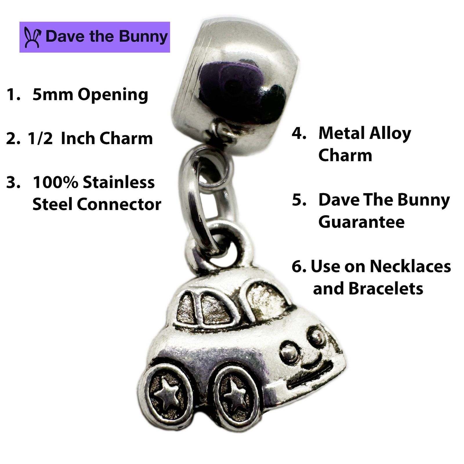& Other Stories Car Charm Necklace Pendant Jewelry Size ONE SIZE - 2 Thumbnail