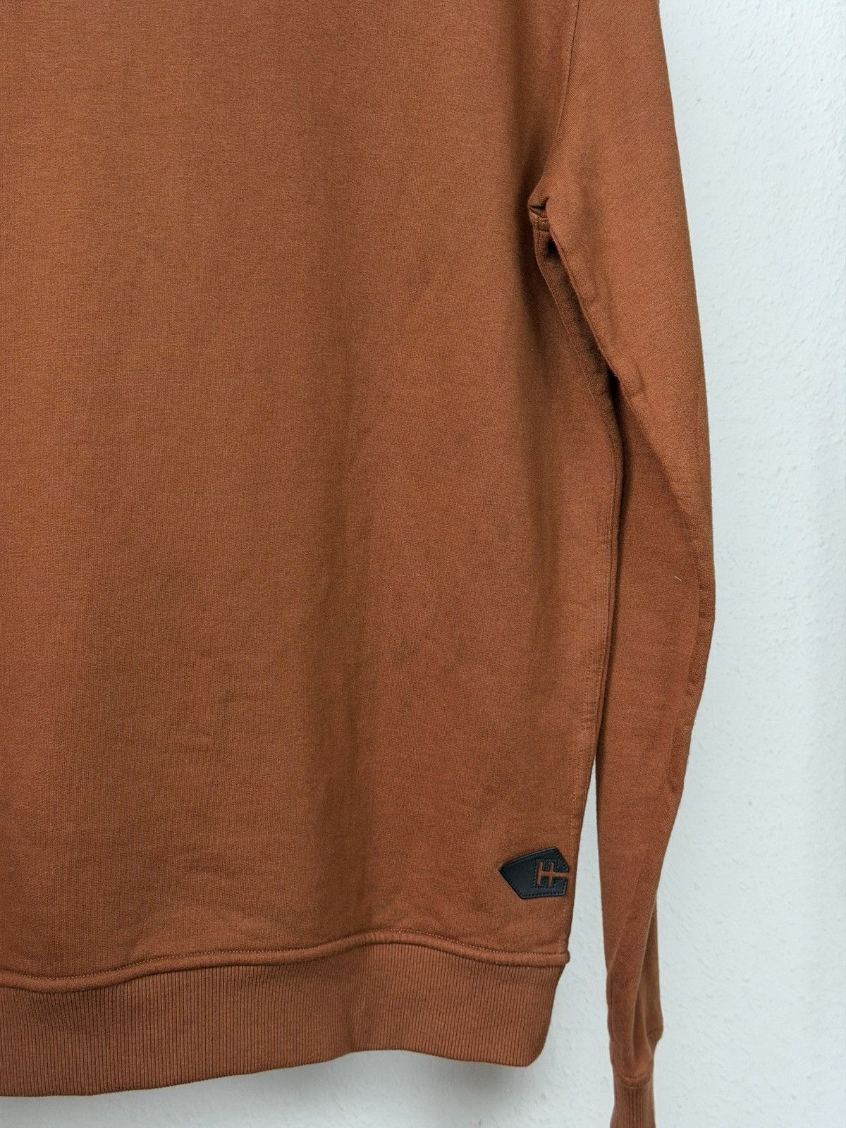 Hermes Hermès Brown Sweatshirt XL Front Pocket Long Sleeve Pullover Size US XL / EU 56 / 4 - 20 Thumbnail