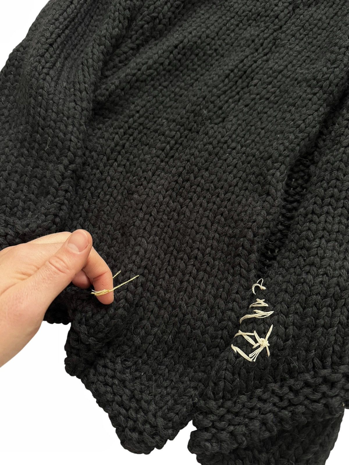 Greg Lauren 2012 OG “The Chunky Loner” Knitter Jacket (Cashmere Alpaca) Size US XS / EU 42 / 0 - 4 Thumbnail