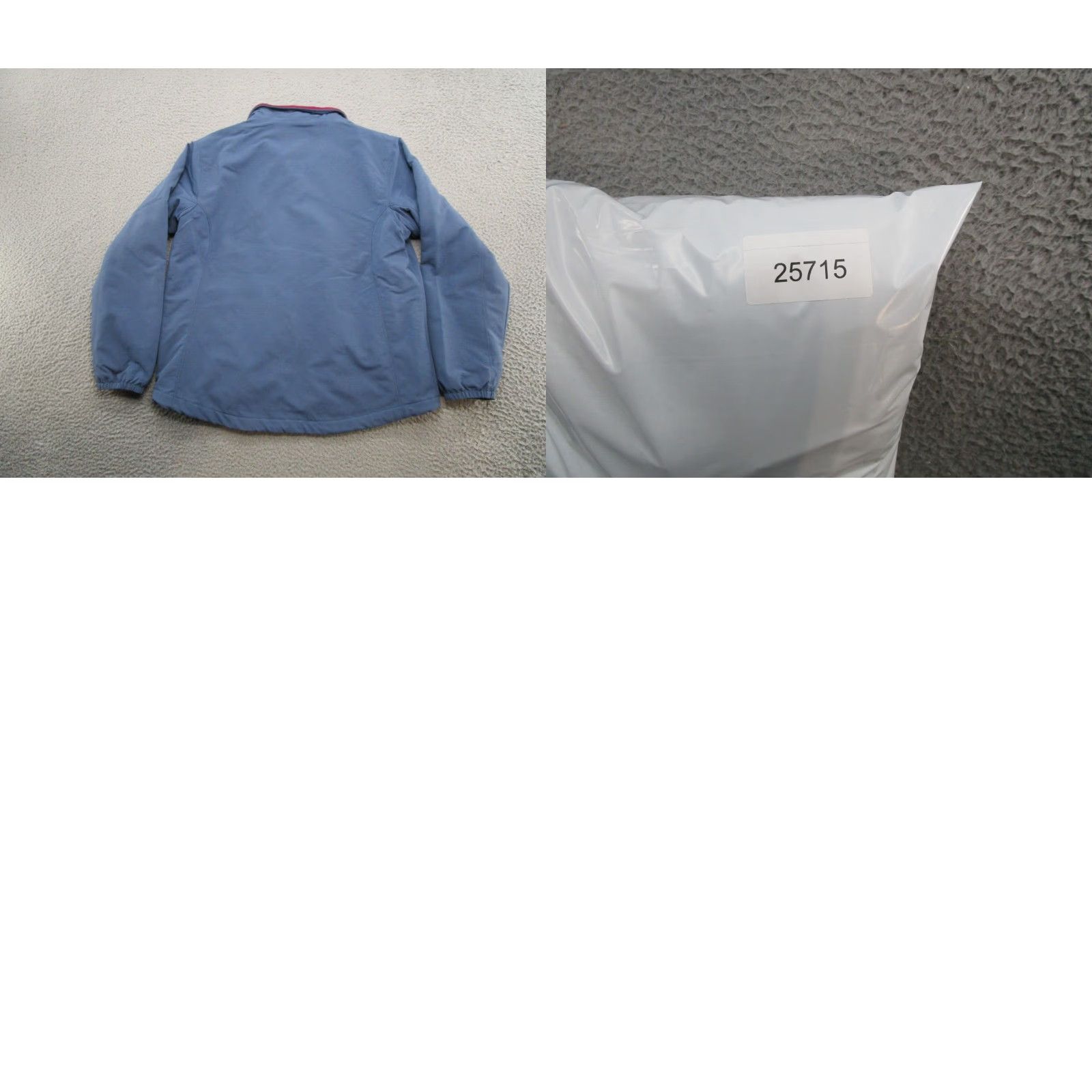 CO Duluth Nylon Jacket Fleece Lined Full Zip Womens Size L Outdoor Blue Long Sleeve Polyester Lining Jacket Clothing Mens Girls Size L / US 10 / IT 46 - 8 Thumbnail