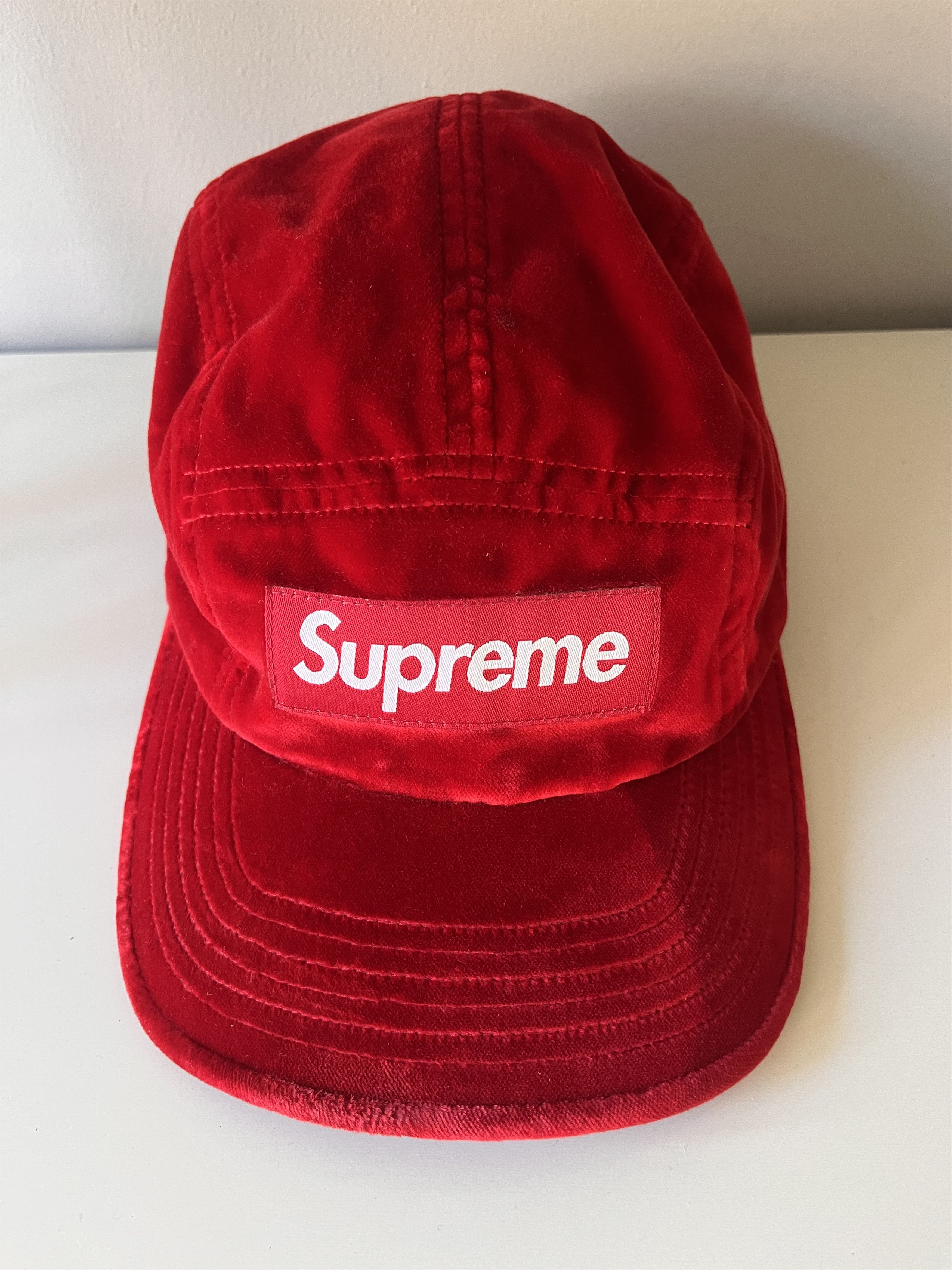 Streetwear × Supreme MILLITAGE X SUPREME 5 panel cap spell out box
