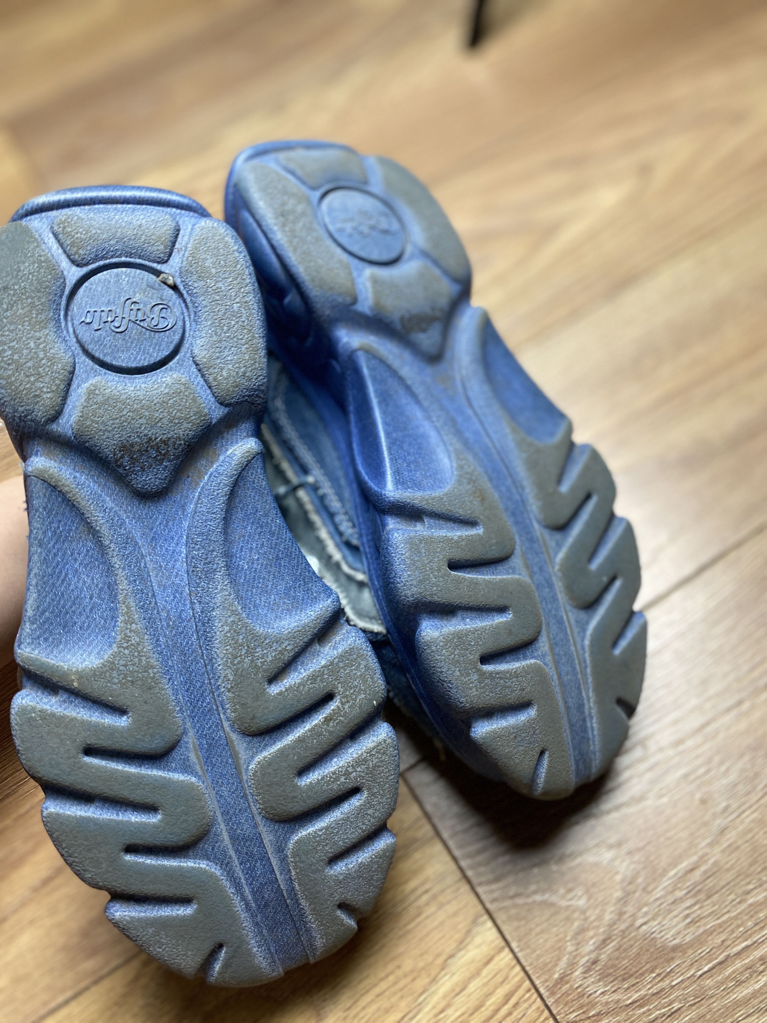 Buffalo London Buffalo London x J1MO71 by Lisa and Lena chunky denim shoes Size US 9 / IT 39 - 3 Thumbnail