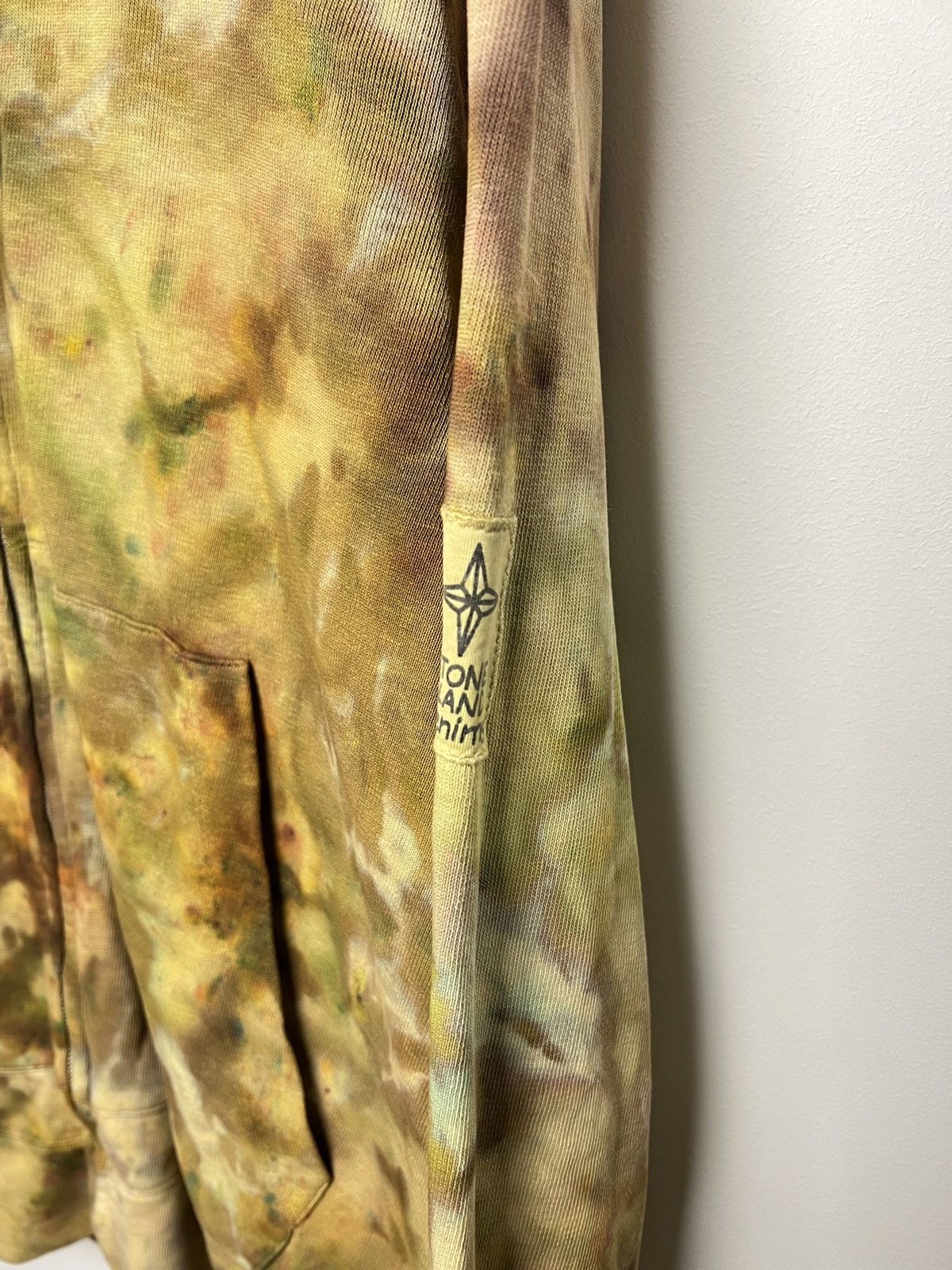 Stone Island stone island camo tie dye 1/1 hoodie Size US L / EU 52-54 / 3 - 6 Thumbnail